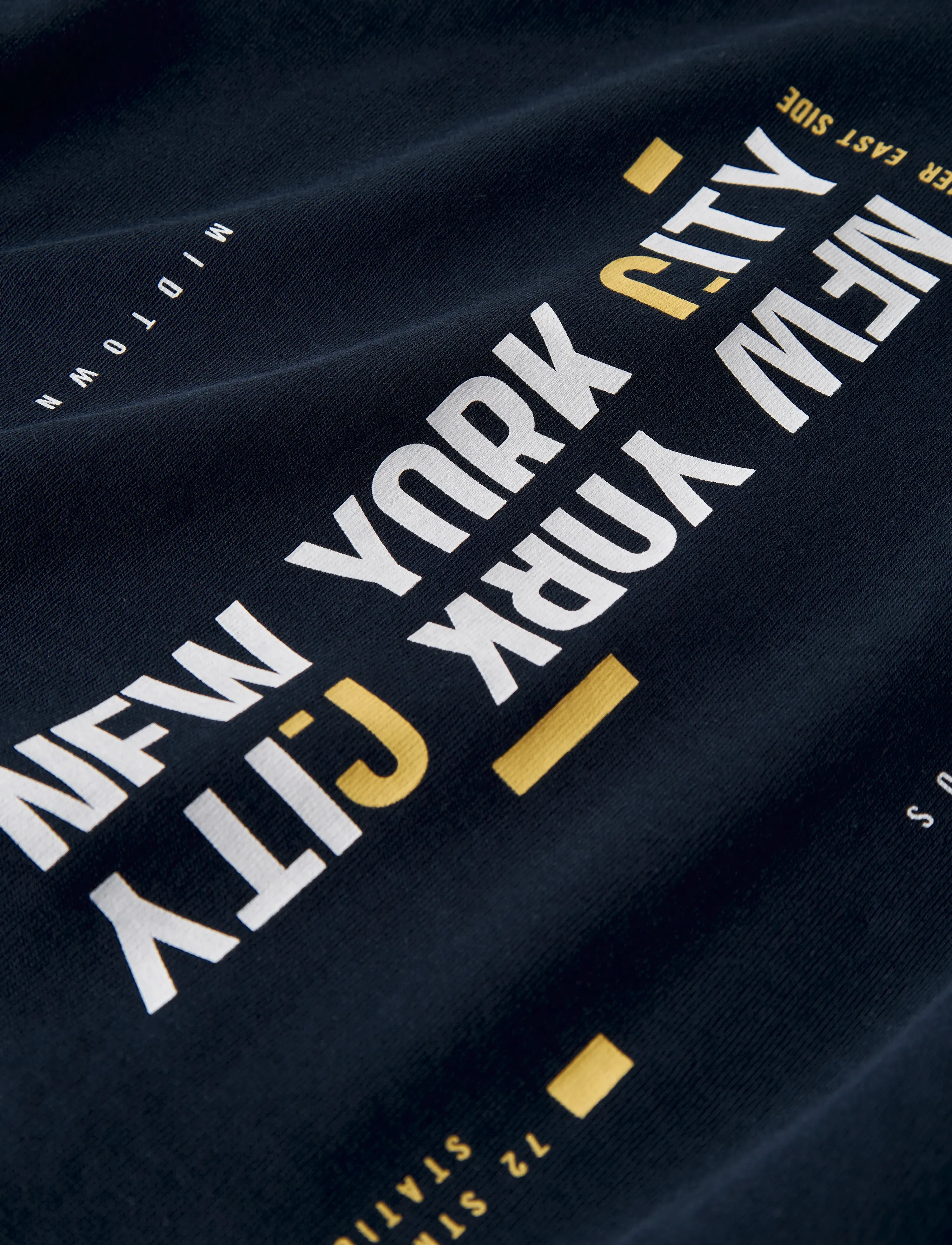 name it - NKMVELTEN LS RLX SWEAT WH UNB - hettegensere - navy blazer - 3