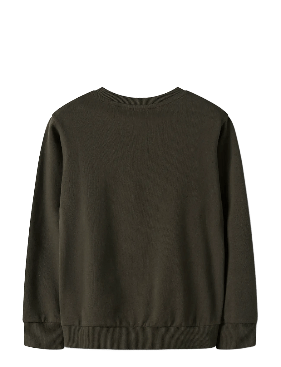 name it - NKMVODER LS NREG SWEAT BOX UNB - sweatshirts - turkish coffee - 2