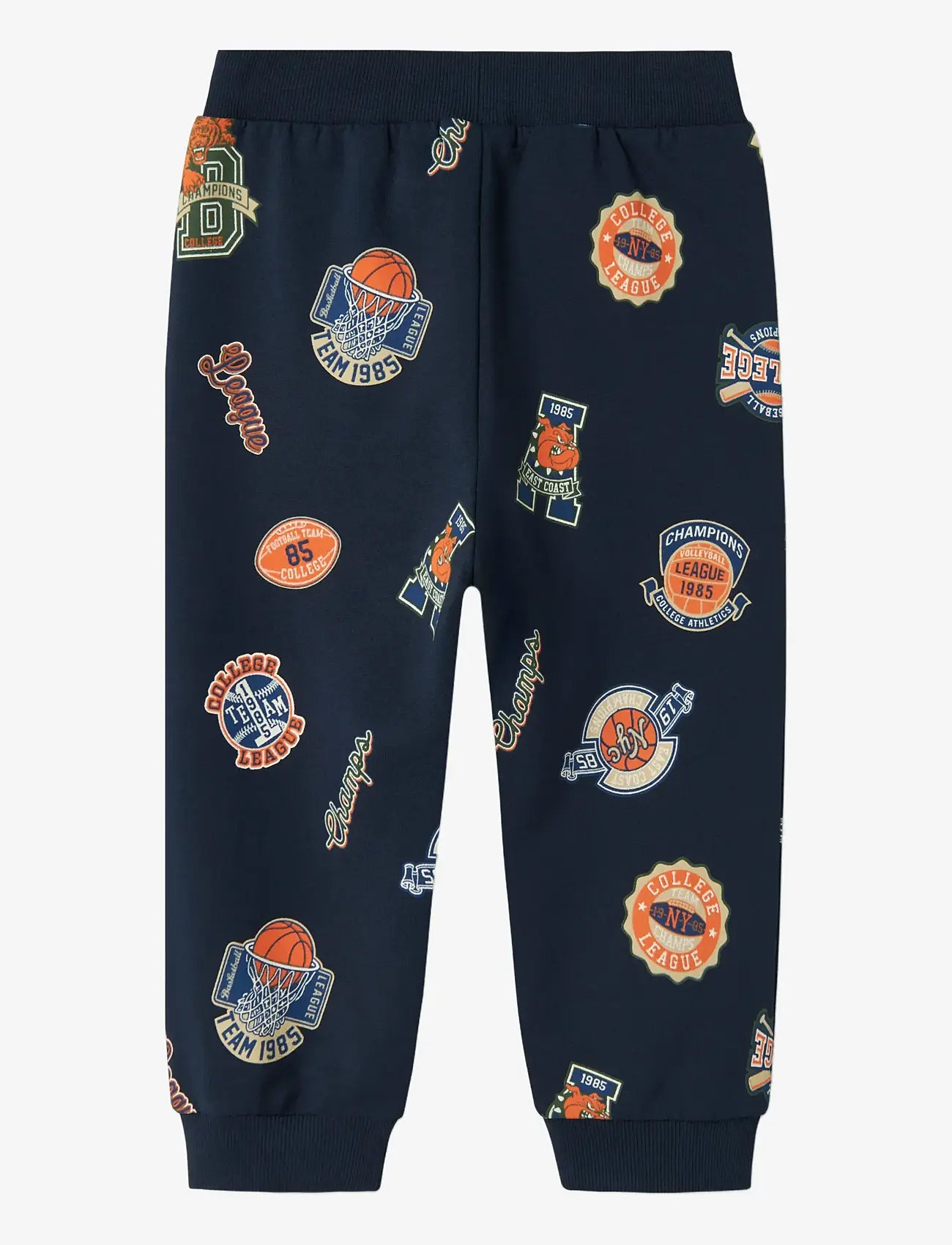 name it - NMMLELAND NREG SWEAT PANT BOX BRU - dressipüksid - navy blazer - 2