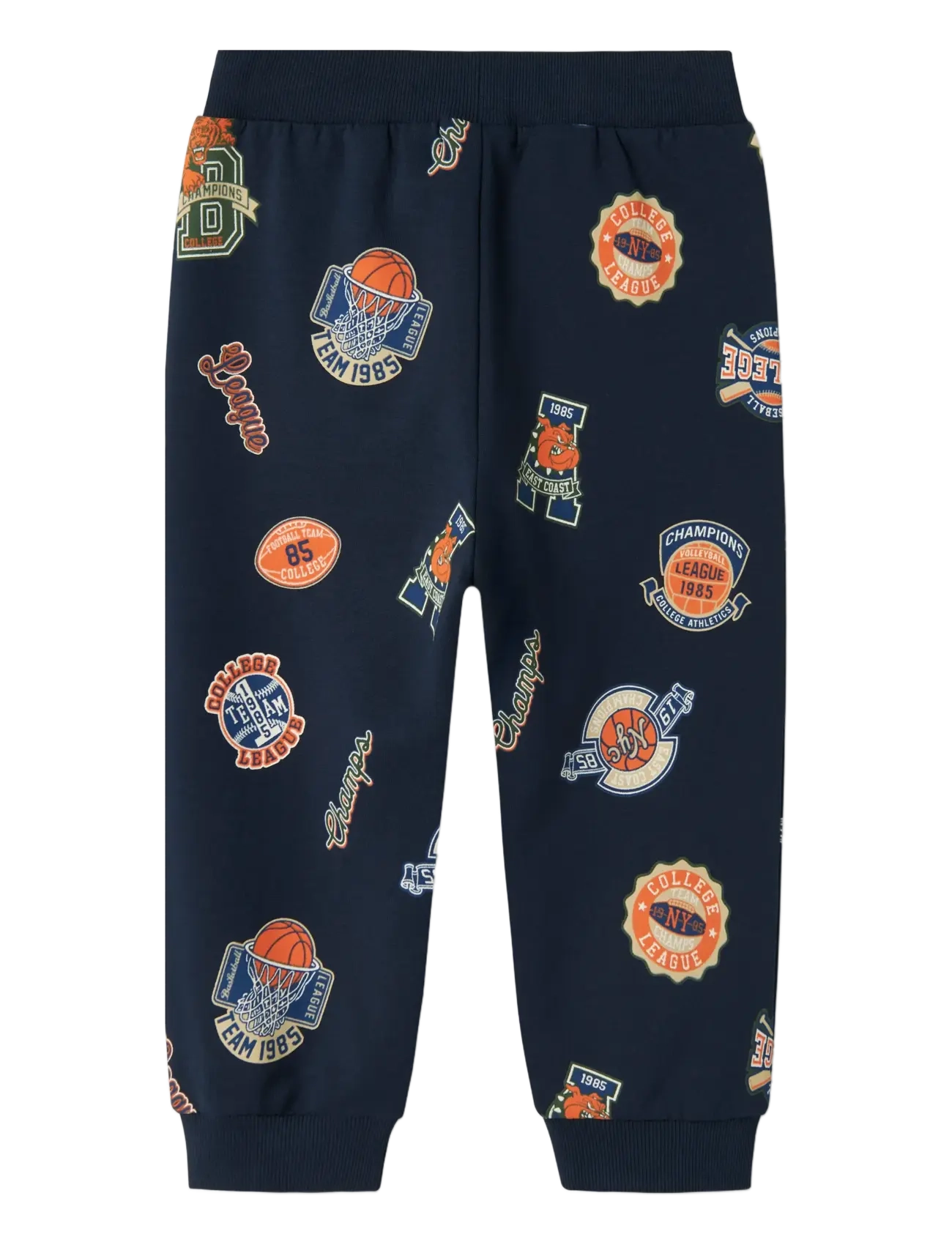 name it - NMMLELAND NREG SWEAT PANT BOX BRU - navy blazer - 2