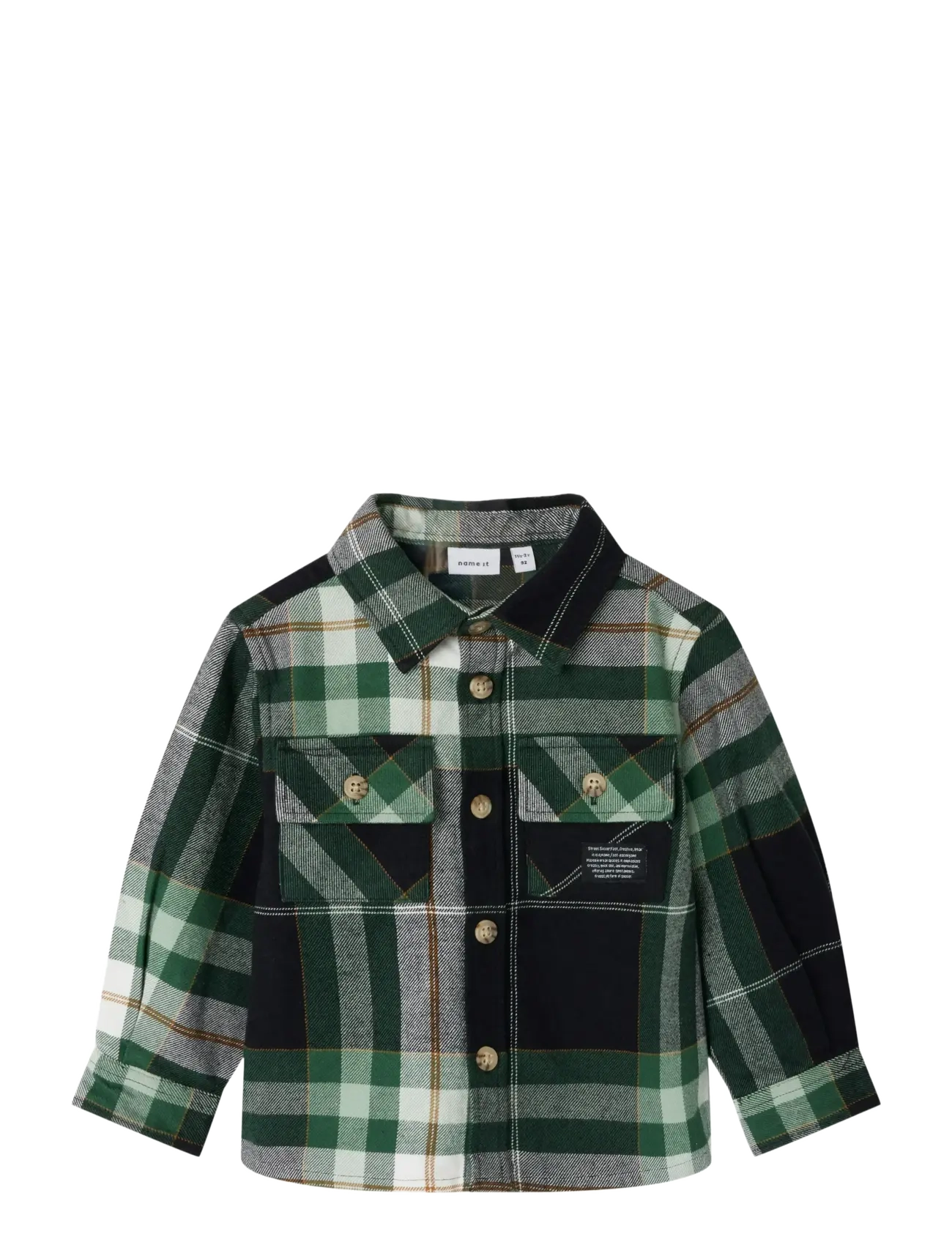 NMMNORRIS LS OVERSHIRT - GARDEN TOPIARY