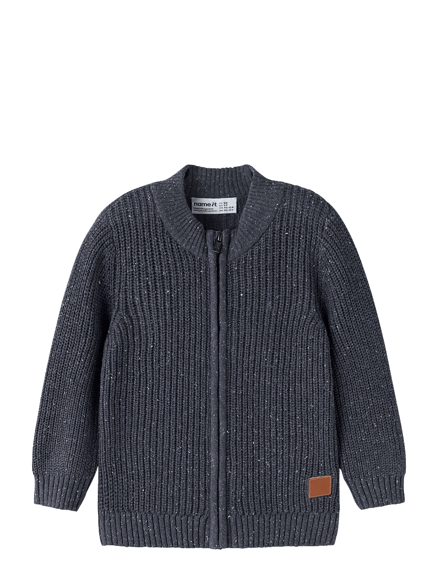 name it - NMMNORMAN LS KNIT CARD - cardigans - ombre blue - 0