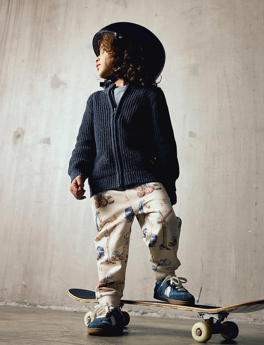 name it - NMMNORMAN LS KNIT CARD - cardigans - ombre blue - 2