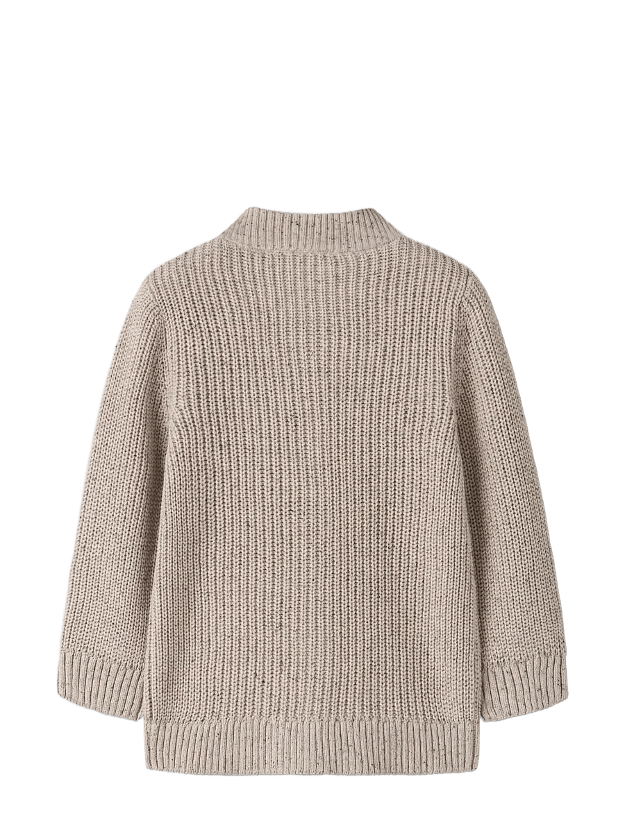 name it - NMMNORMAN LS KNIT CARD - kardiganid - peyote melange - 1
