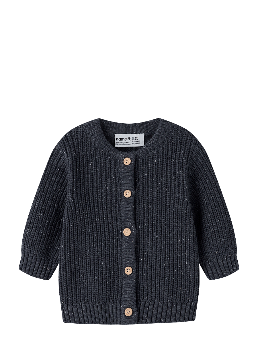 name it - NBMNORMAN LS KNIT CARD - kardiganid - ombre blue - 0