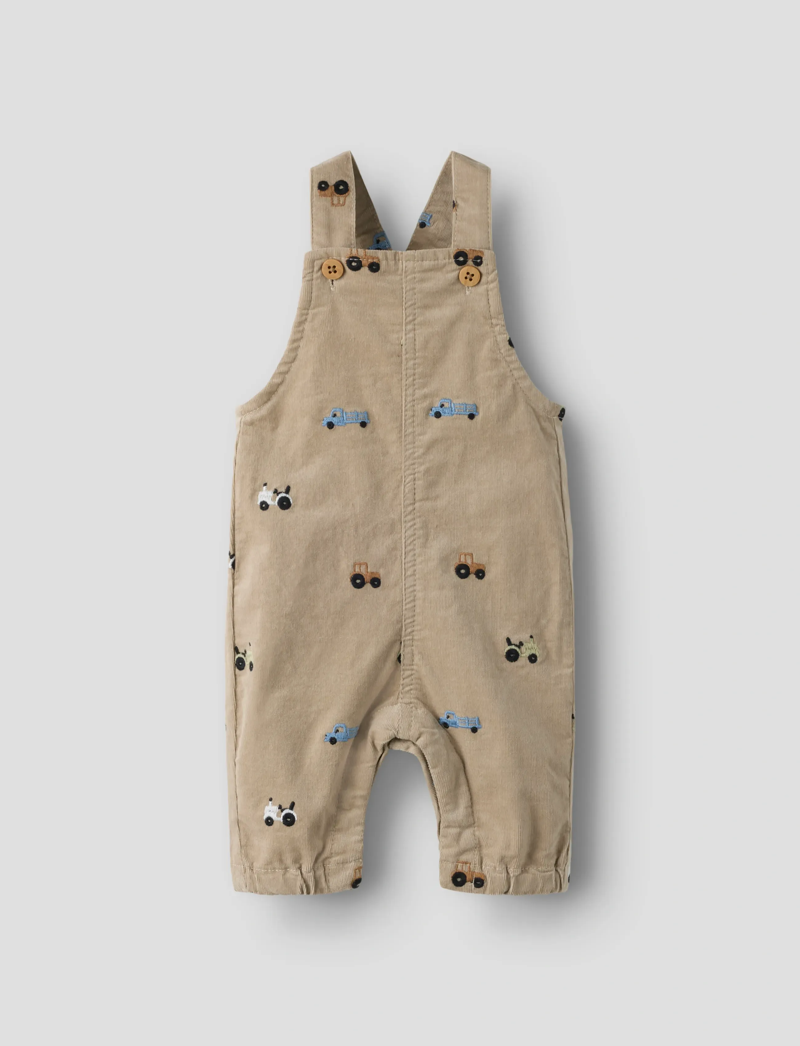 name it Nbmryan Reg U R Emb Cord Overall 9500-Yt, 50, Beige, Underdele > Lækre Bukser, Børn