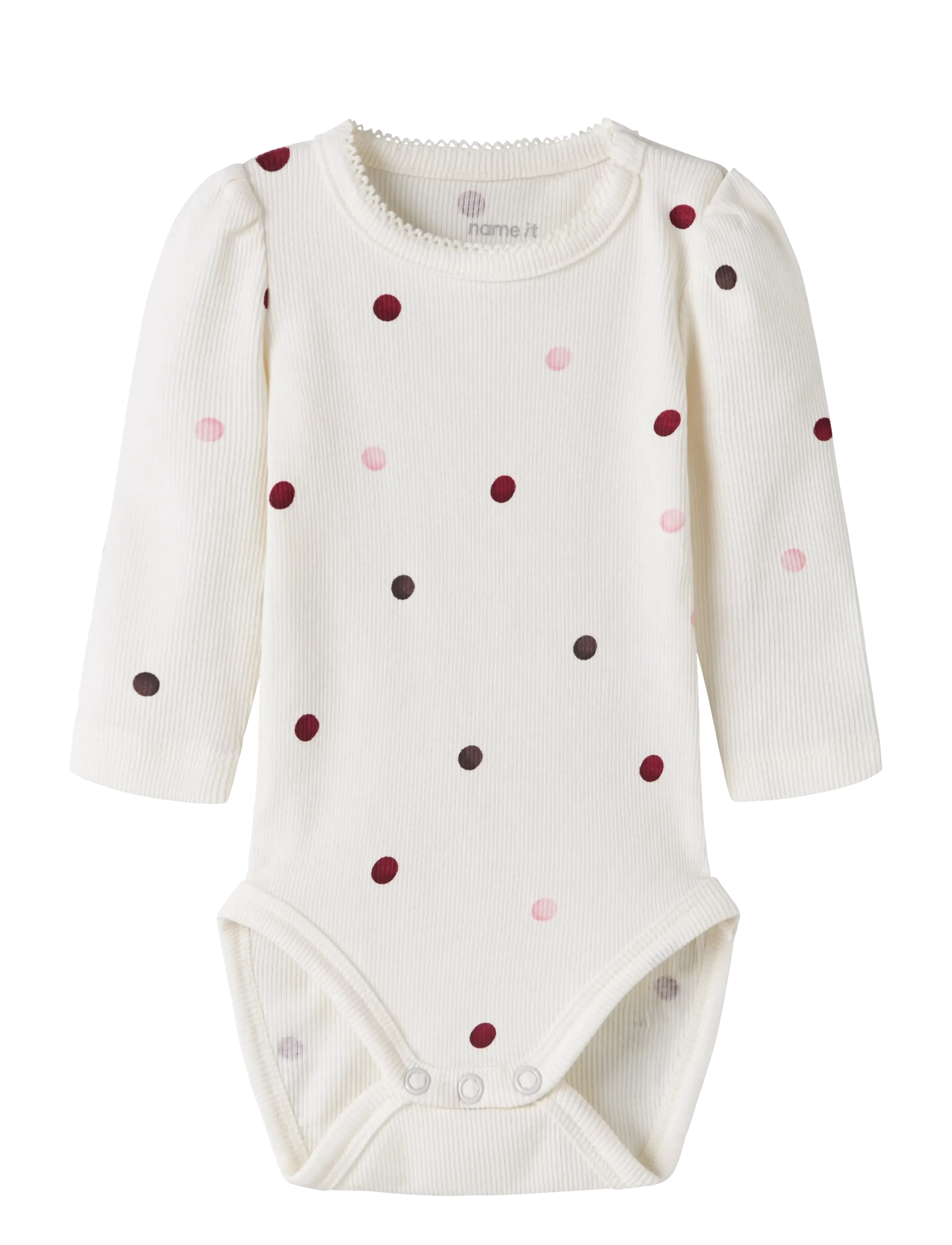 name it NBFNUTTI LS BODY NOOS - Bodid - ANTIQUE WHITE / cream