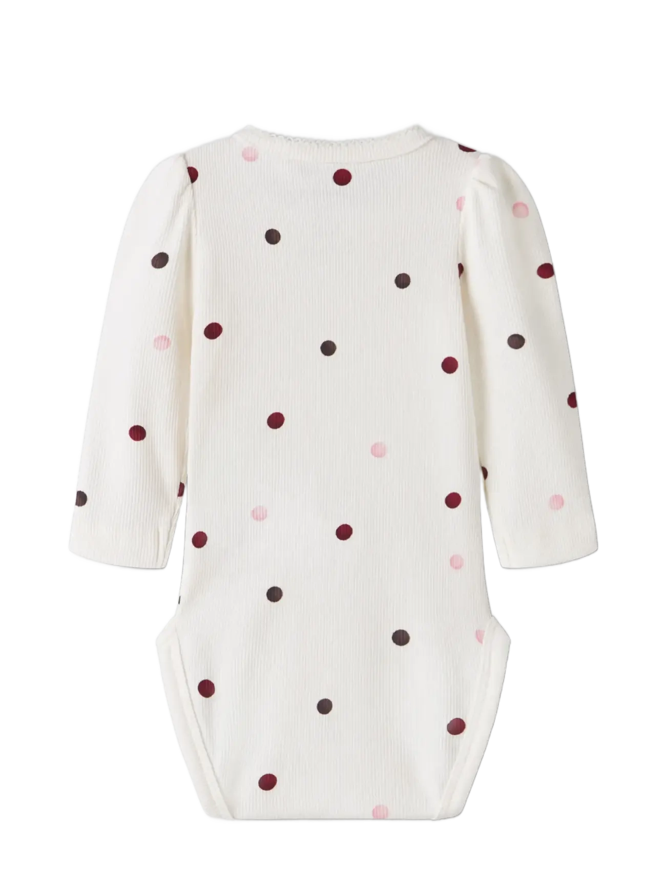 name it - NBFNUTTI LS BODY NOOS - body z długimi rękawami - antique white - 1