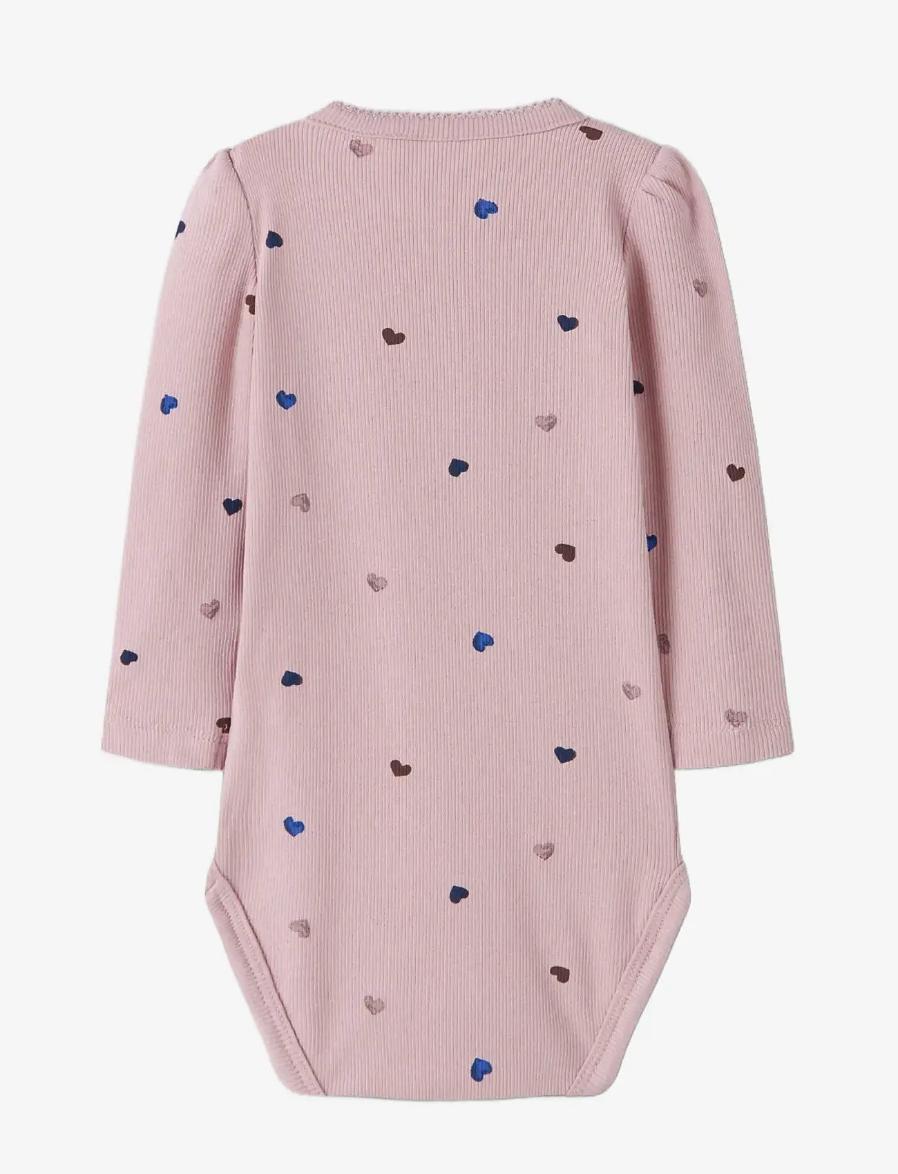 name it - NBFNUTTI LS BODY NOOS - langærmede bodyer - burnished lilac - 1