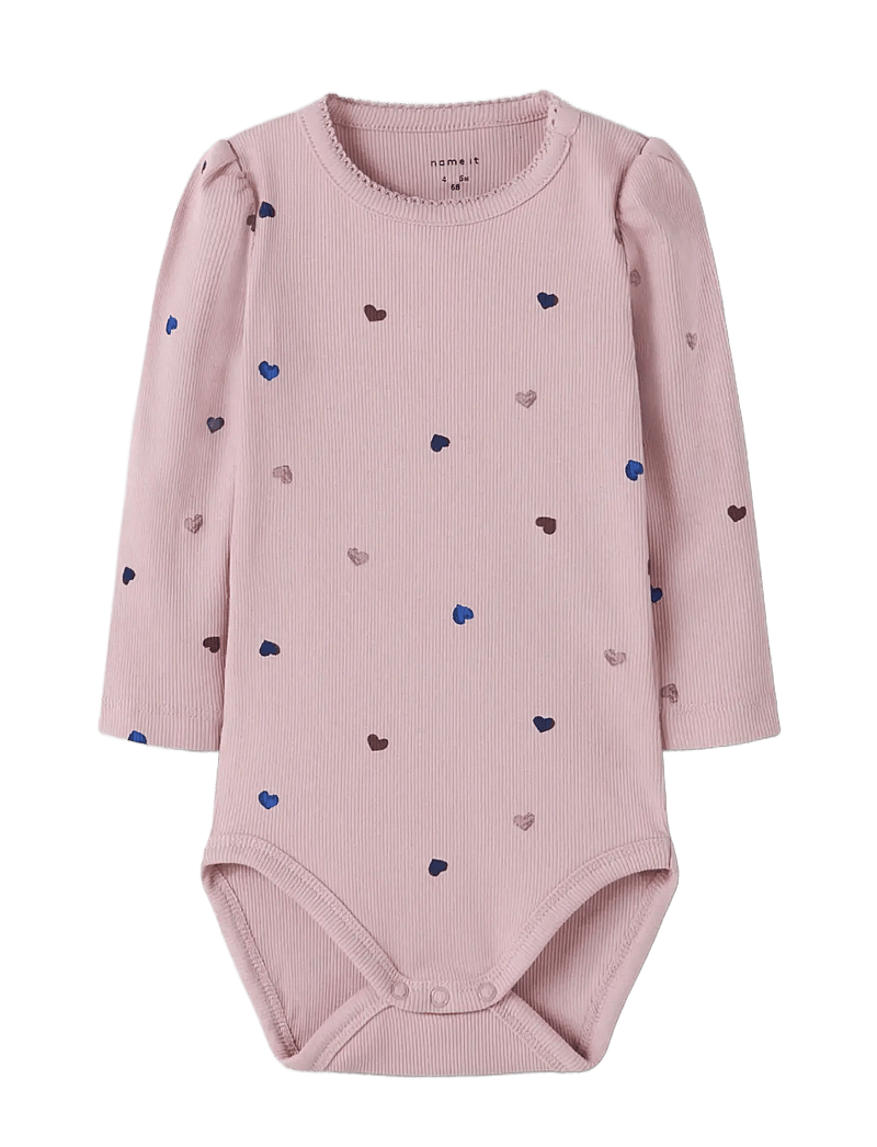 name it - NBFNUTTI LS BODY NOOS - langærmede bodyer - burnished lilac - 2