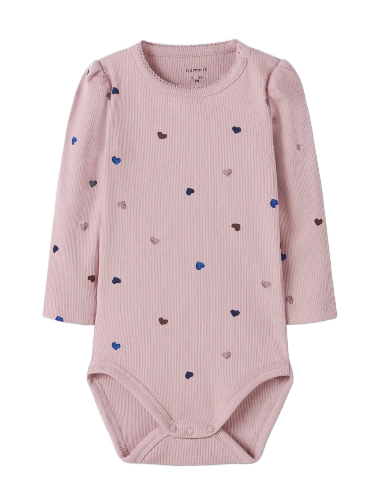 name it - NBFNUTTI LS BODY NOOS - body z długimi rękawami - burnished lilac - 2