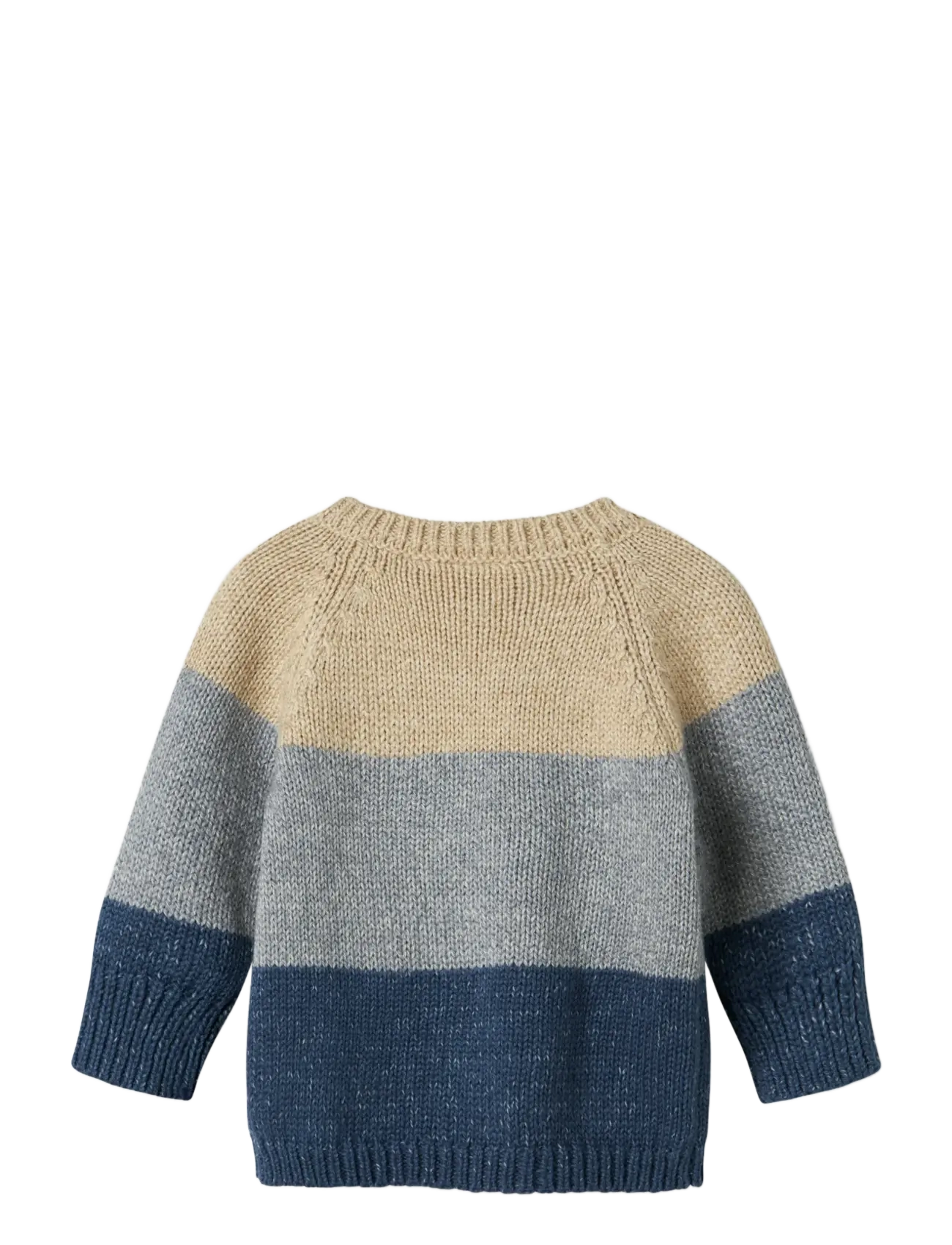 name it - NBMNOLLER LS KNIT CARD - koftor - insignia blue - 2