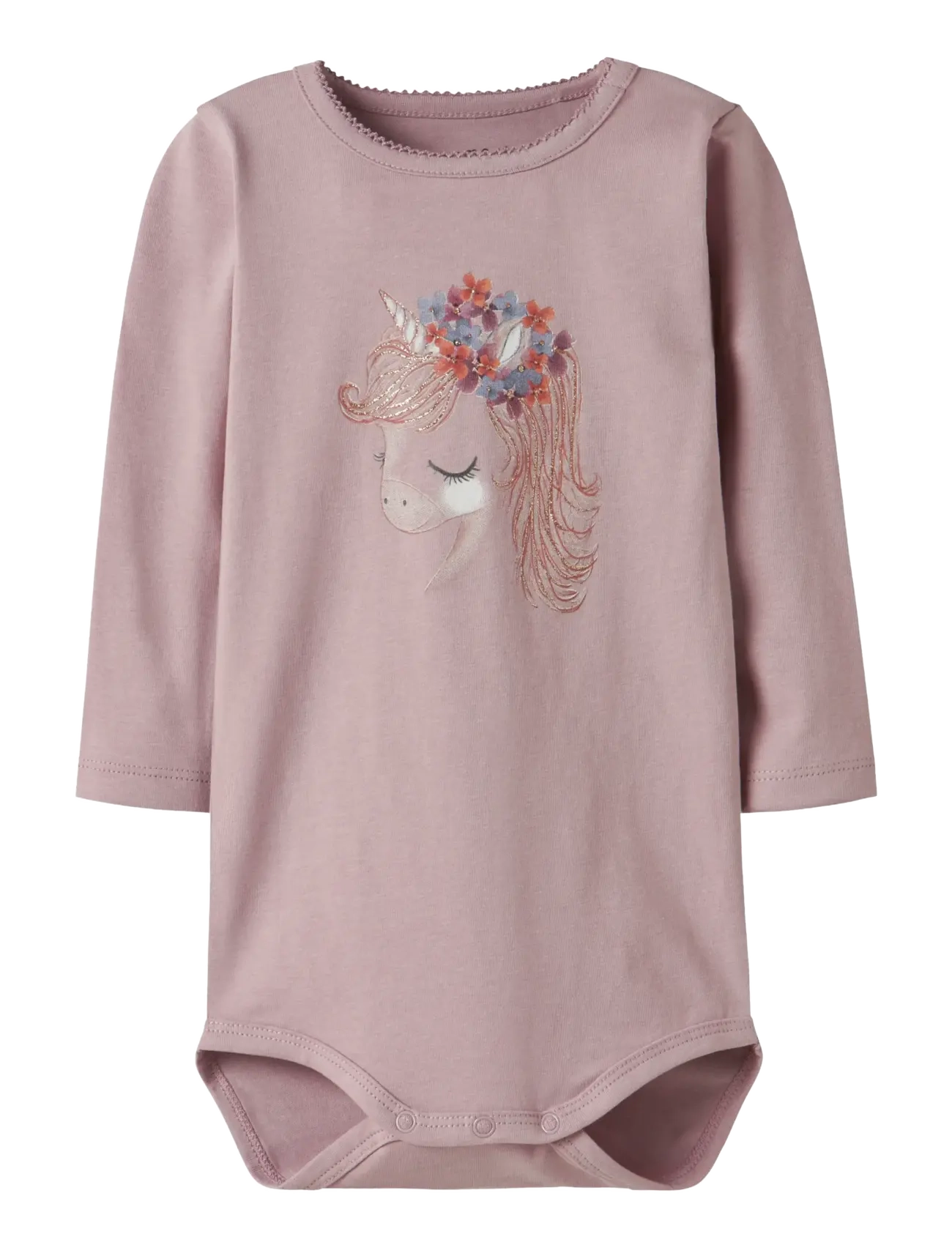 name it NBFNICORN LS BODY BOX - Bodies - BURNISHED LILAC / pink/rose