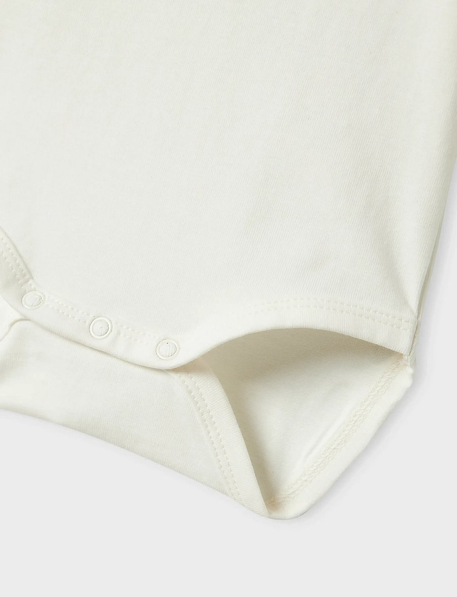 name it - NBFNICORN LS BODY BOX - långärmade bodies - cloud dancer - 4