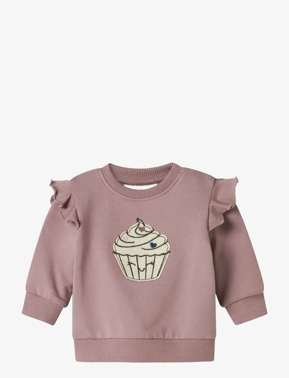 name it - NBFNILDA LS SWEAT BRU - sweatshirts - toadstool - 1