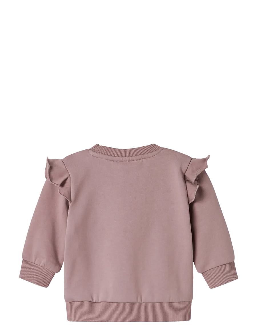name it - NBFNILDA LS SWEAT BRU - sweatshirts - toadstool - 2