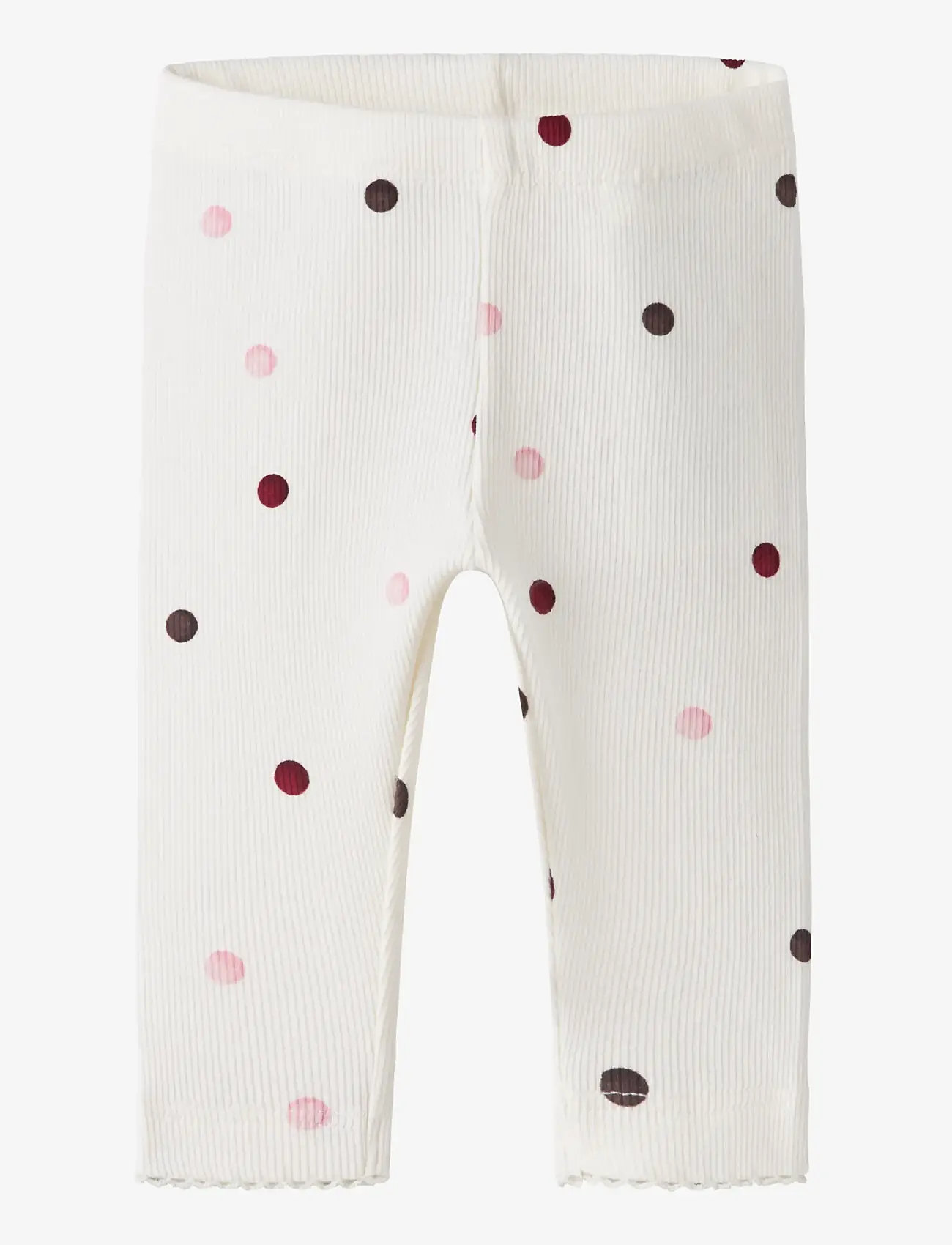 name it - NBFNUTTI LEGGING NOOS - leggings - antique white - 0