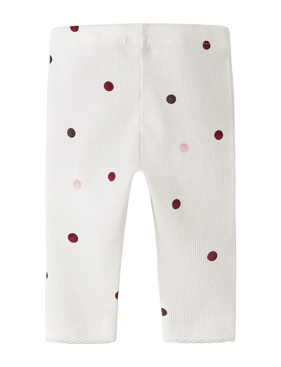 name it - NBFNUTTI LEGGING NOOS - leggings - antique white - 1