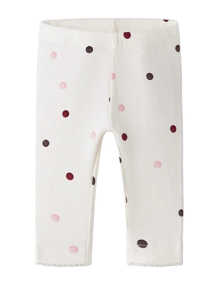 name it - NBFNUTTI LEGGING NOOS - leggings - antique white - 2