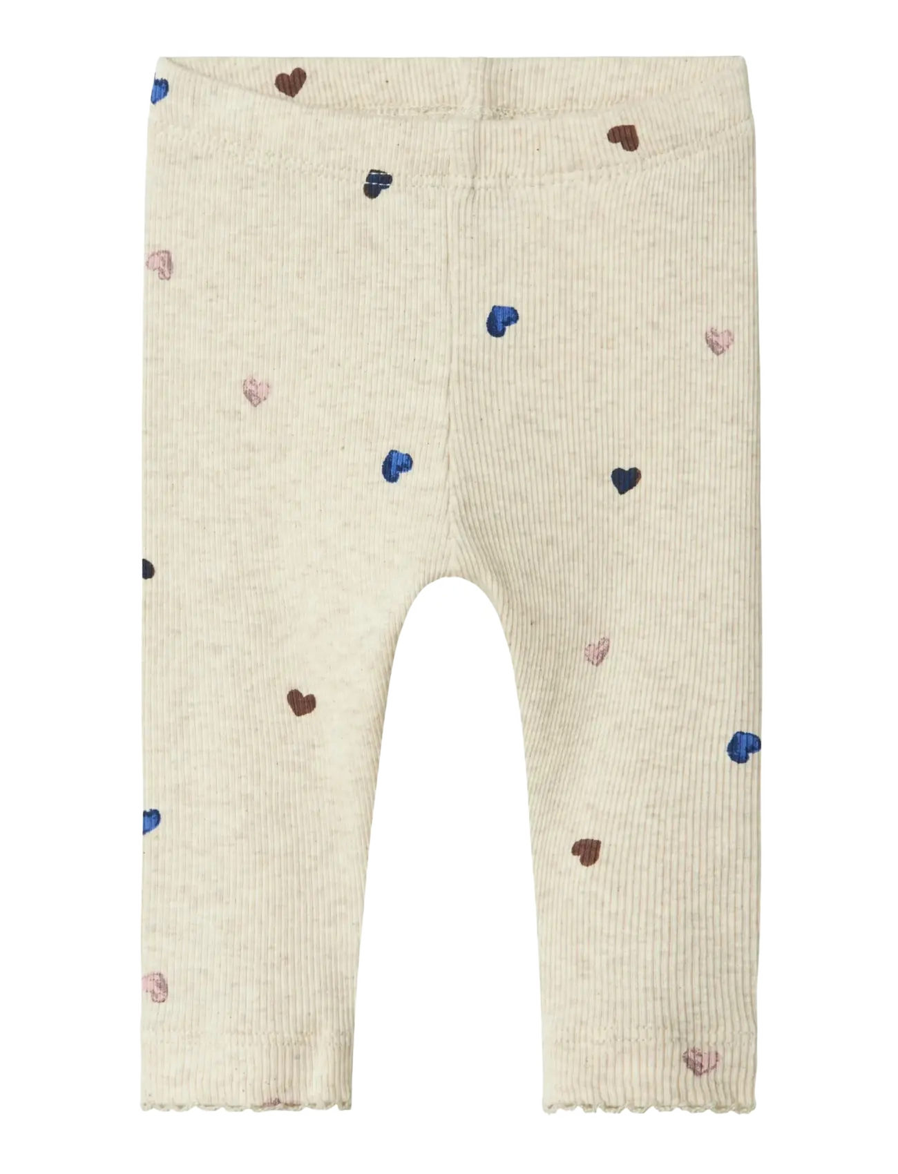 name it NBFNUTTI LEGGING NOOS - Leggings - PEYOTE MELANGE / cream