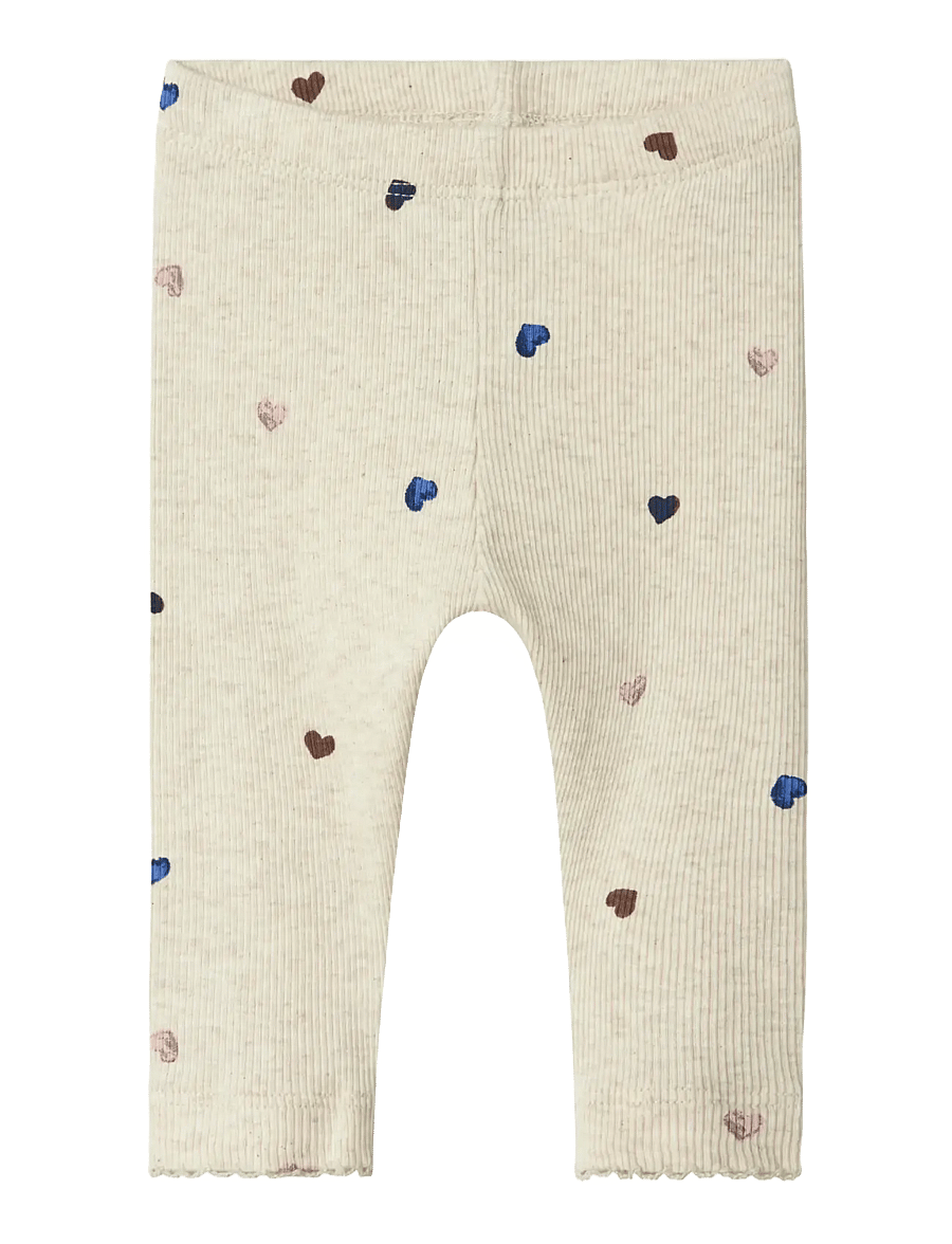 name it - NBFNUTTI LEGGING NOOS - leggings - peyote melange - 1