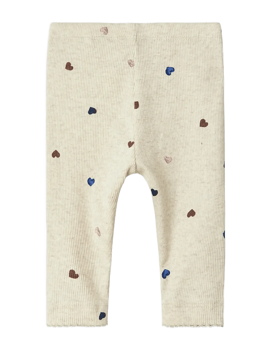 name it - NBFNUTTI LEGGING NOOS - leggings - peyote melange - 2