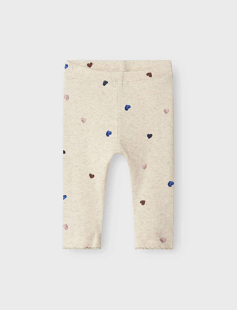 name it - NBFNUTTI LEGGING NOOS - leggings - peyote melange - 0