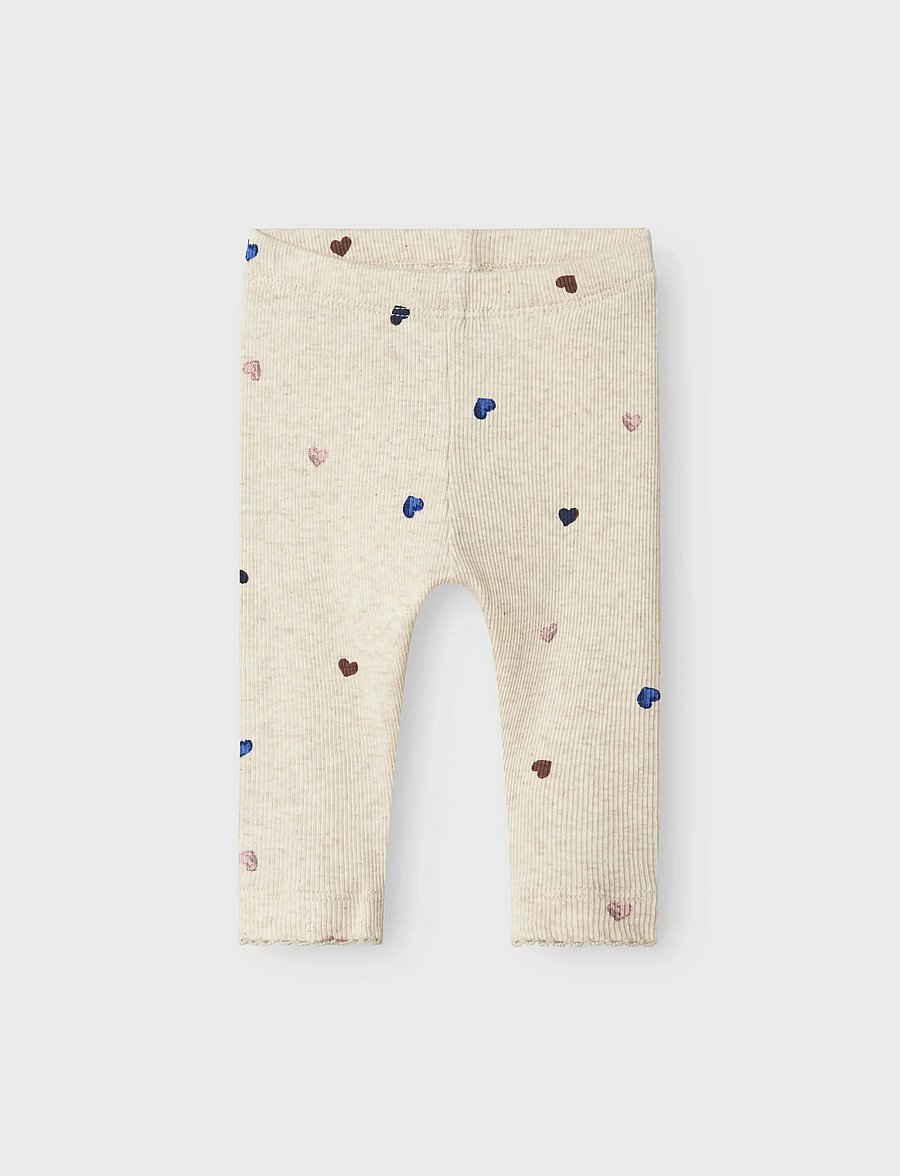 name it - NBFNUTTI LEGGING NOOS - leggings - peyote melange - 0