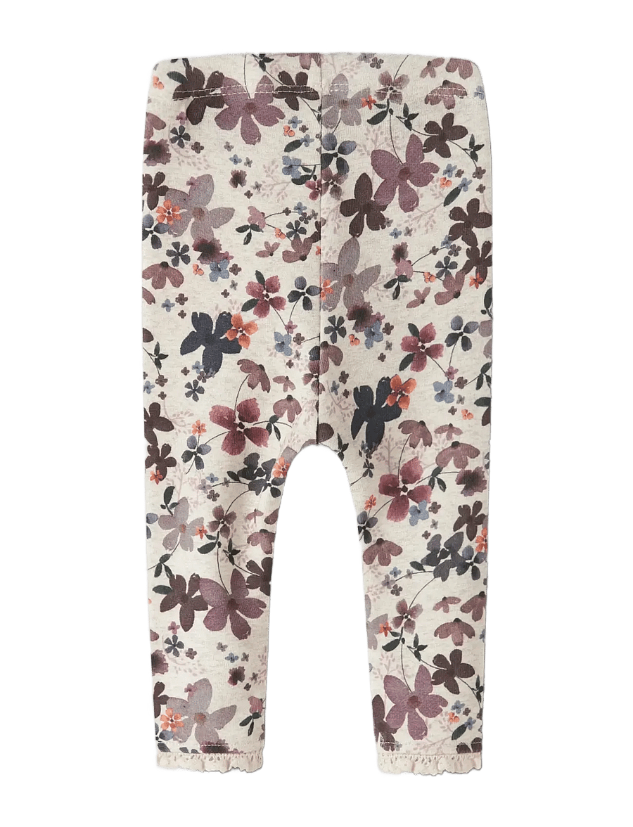 name it - NBFNALINE LEGGING - leggings - peyote melange - 2