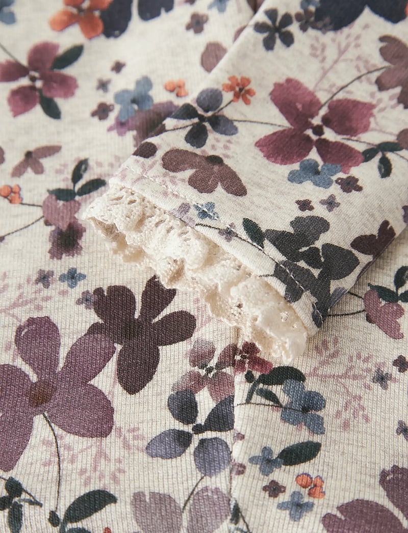 name it - NBFNALINE LEGGING - leggings - peyote melange - 2