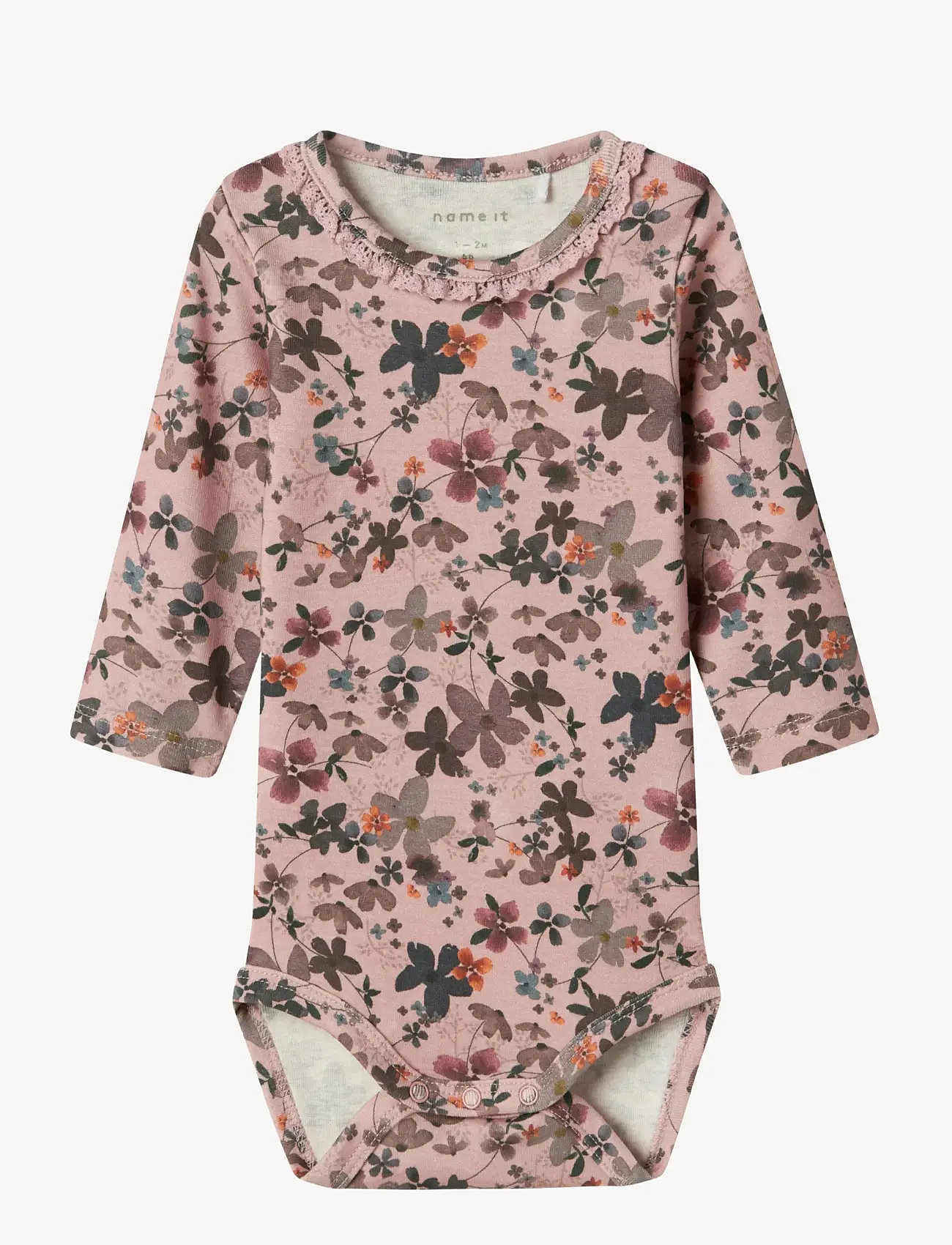 name it - NBFNALINE LS BODY - laveste priser - burnished lilac - 0