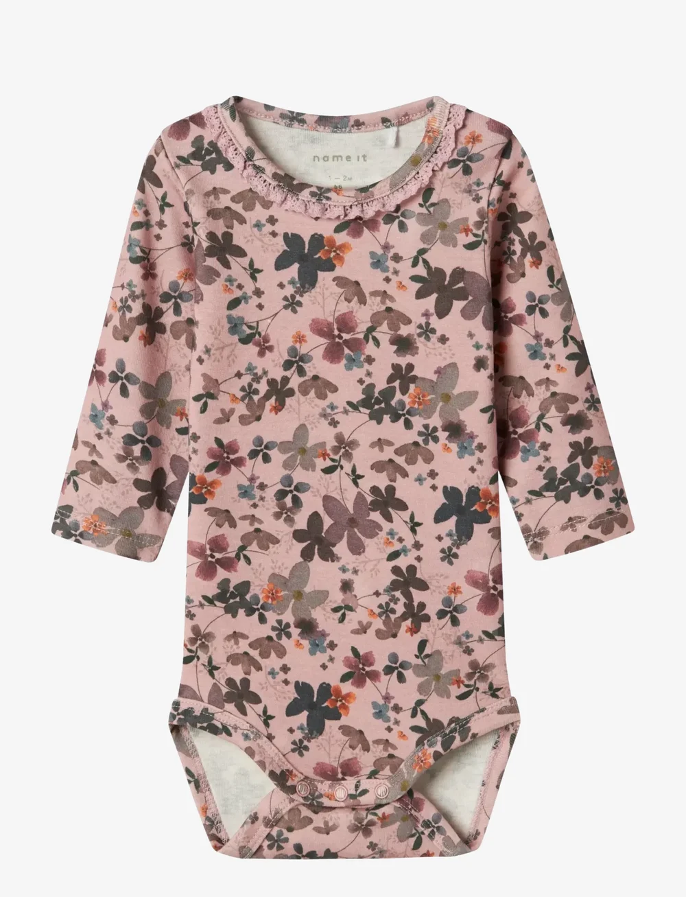 name it - NBFNALINE LS BODY - pikkade varrukatega bodid - burnished lilac - 0