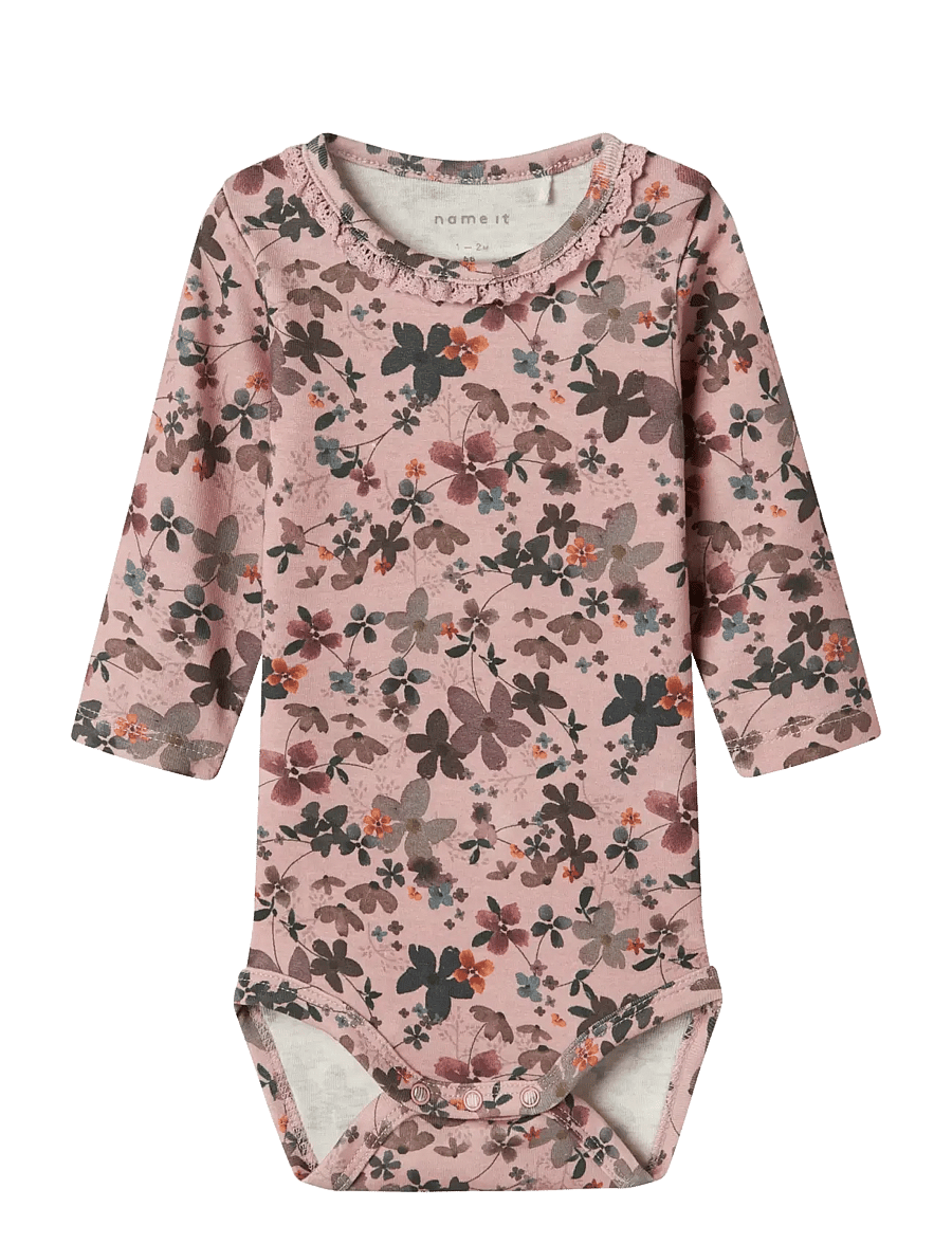 name it - NBFNALINE LS BODY - langärmelige bodys - burnished lilac - 0