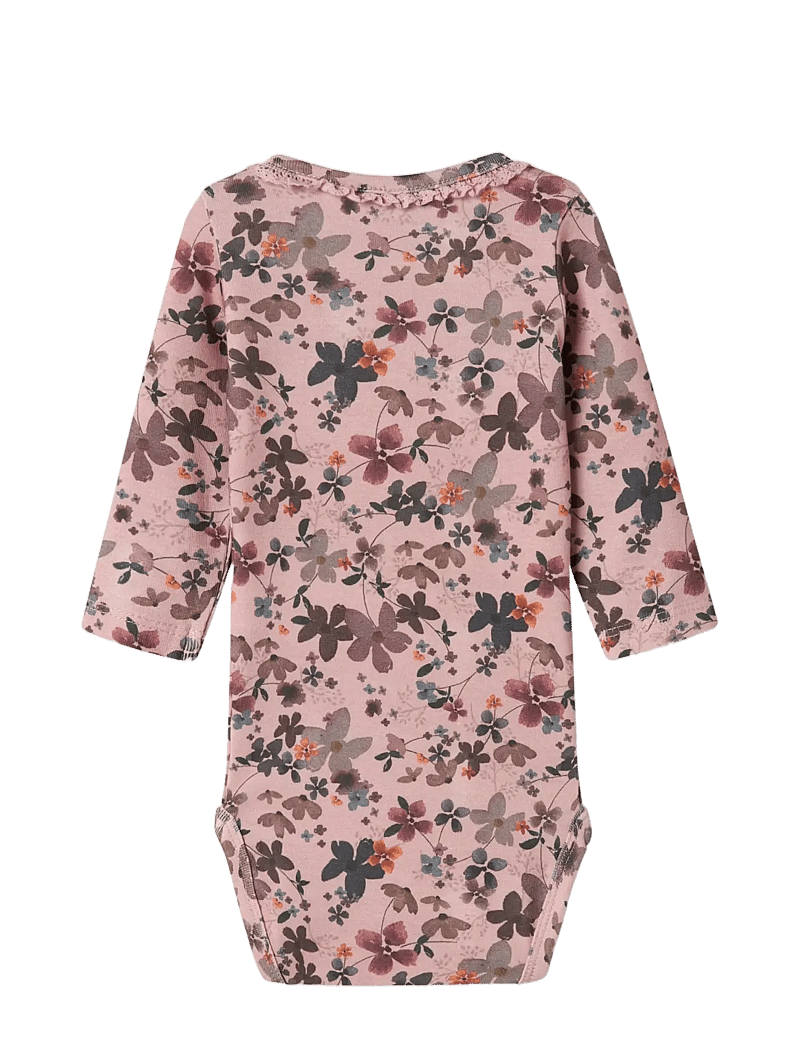 name it - NBFNALINE LS BODY - langärmelige bodys - burnished lilac - 1