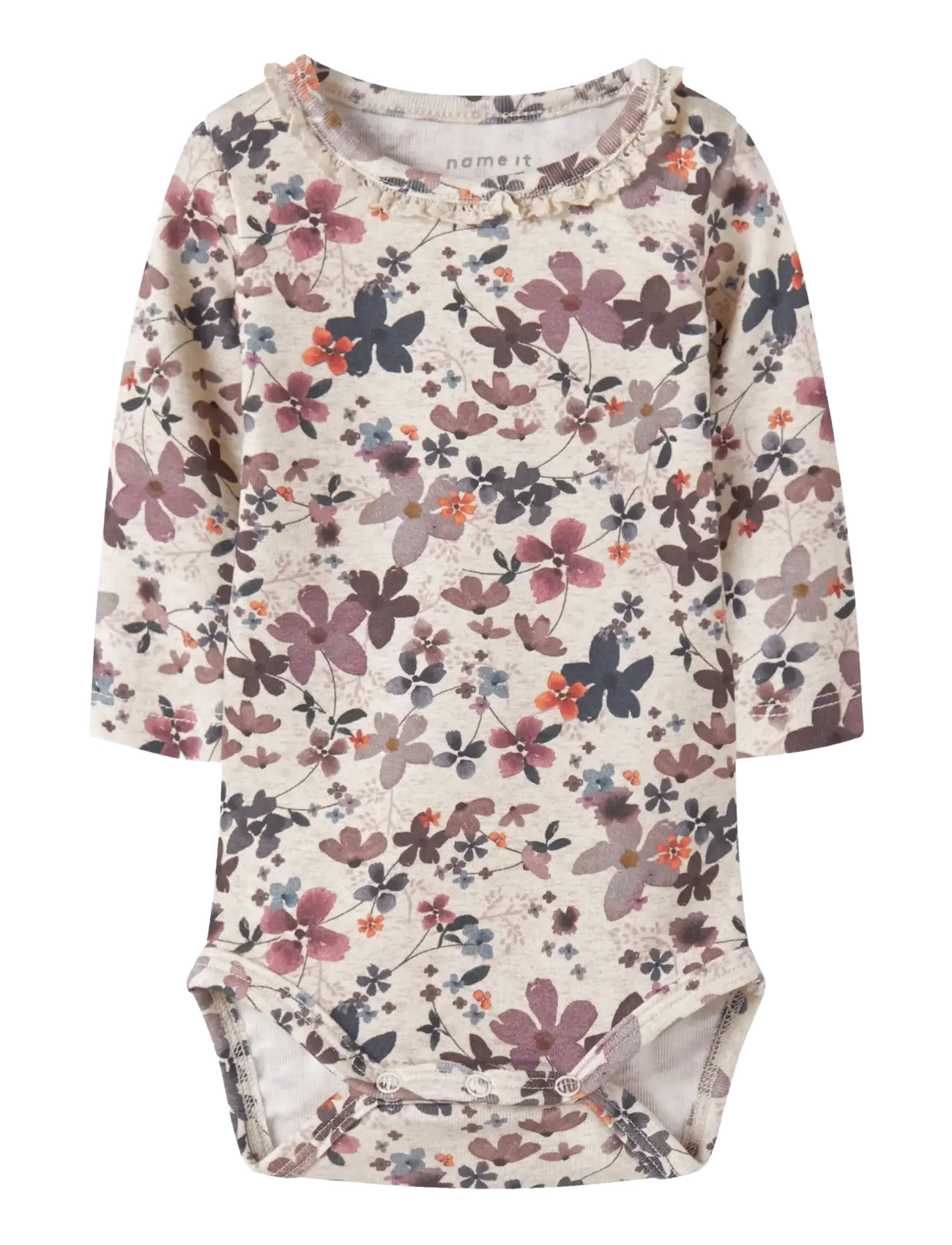 NAME IT Nbfnaline Ls Body Beige - 50 - Kinder