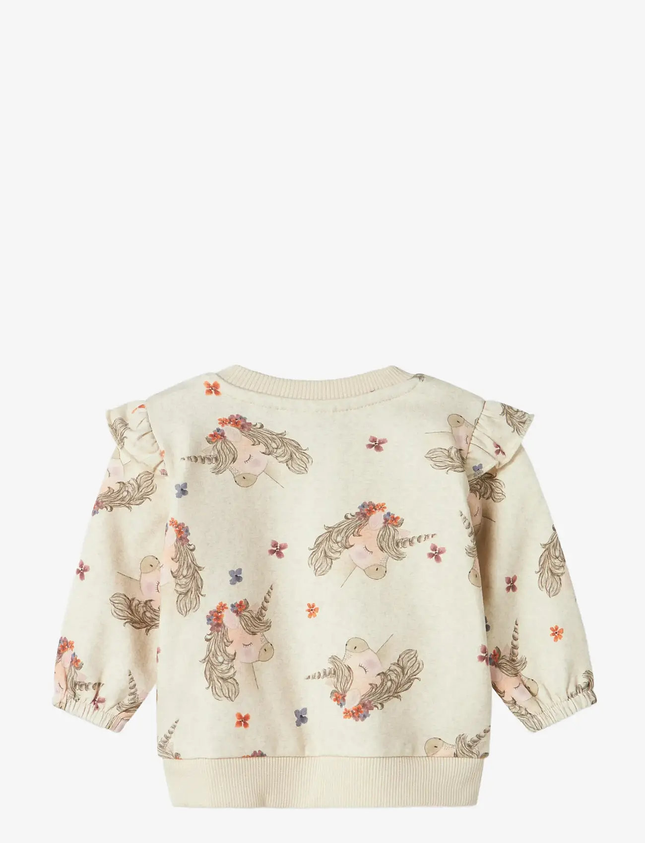 name it - NBFNOISE LS SWEAT BRU - sweatshirts - peyote melange - 1