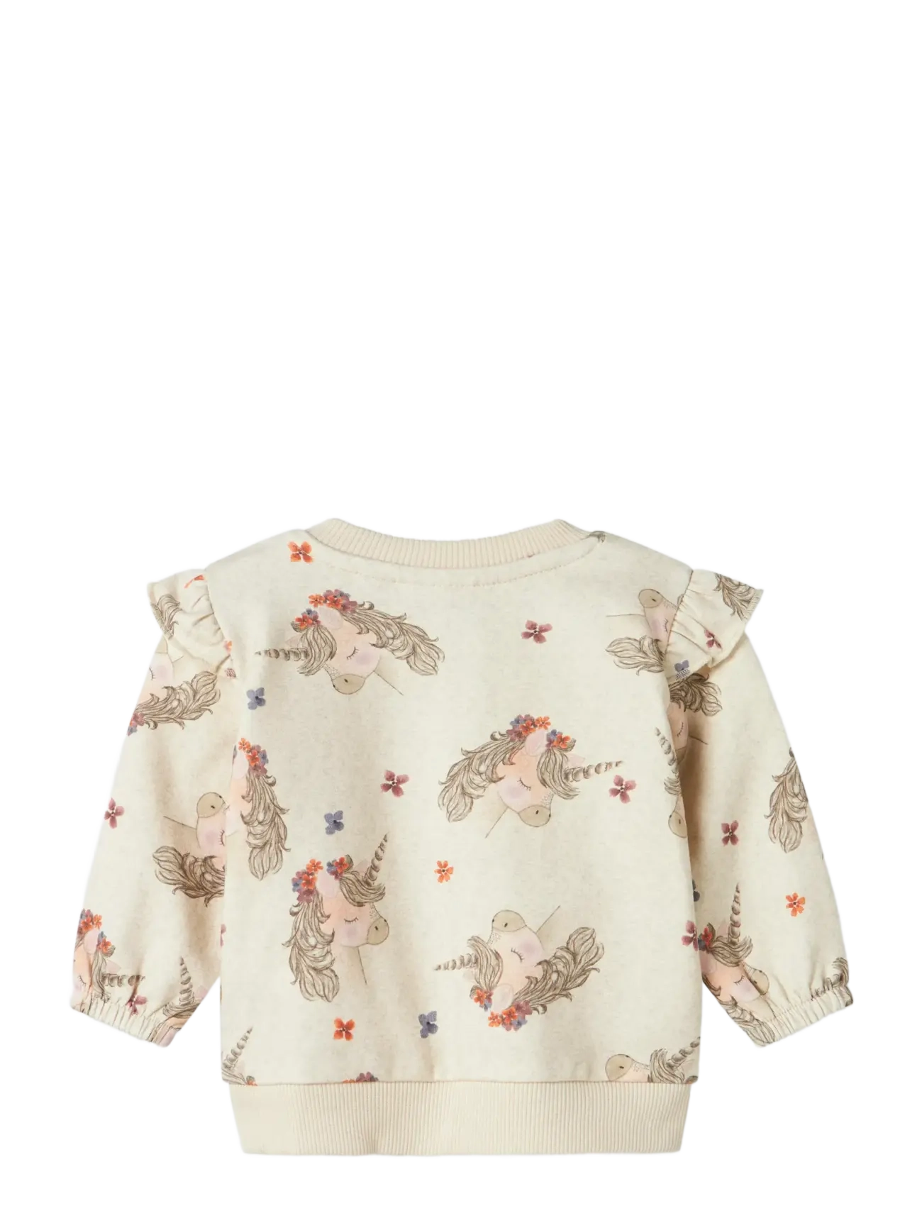 name it - NBFNOISE LS SWEAT BRU - sweatshirts - peyote melange - 2