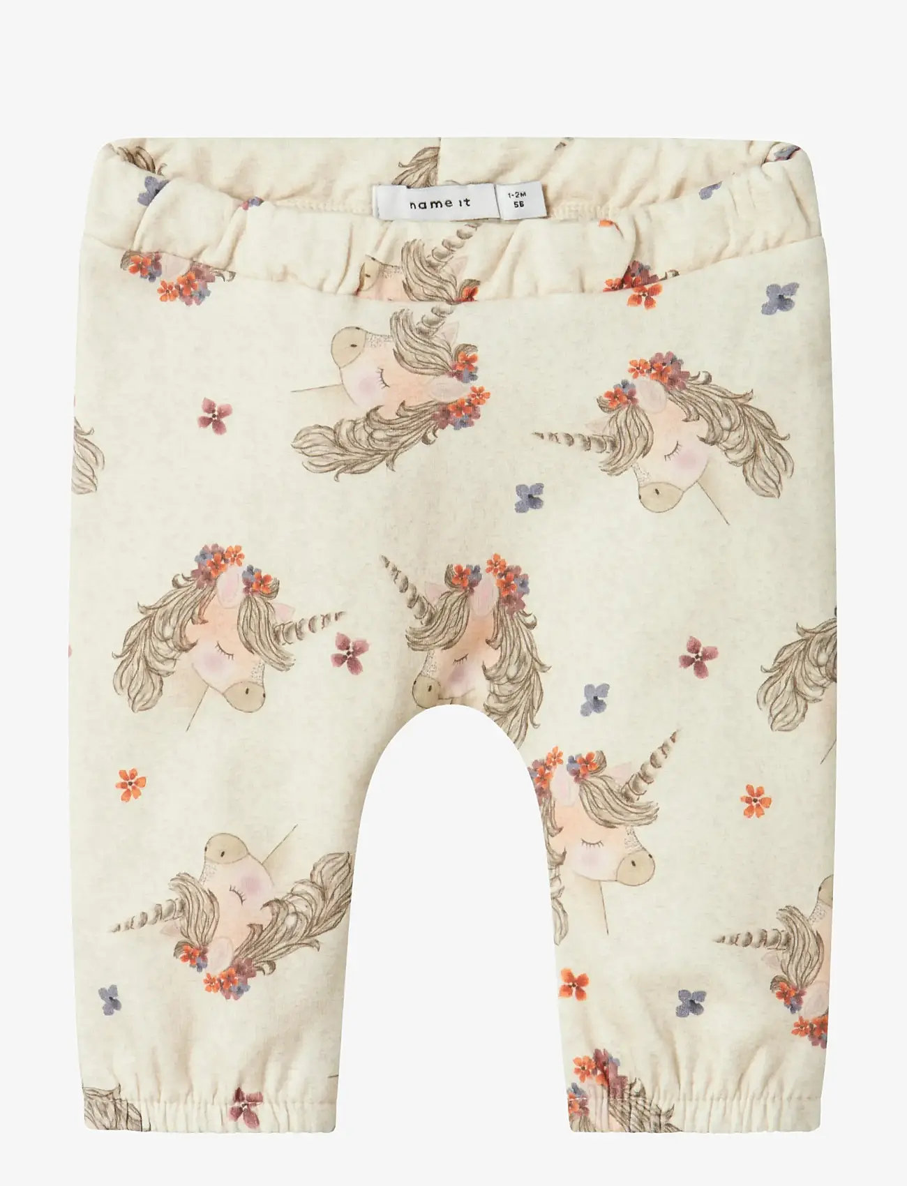 name it - NBFNOISE SWEAT PANT BRU - jogginghosen - peyote melange - 1