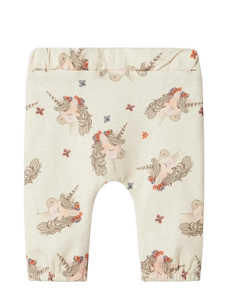 name it - NBFNOISE SWEAT PANT BRU - jogginghosen - peyote melange - 2