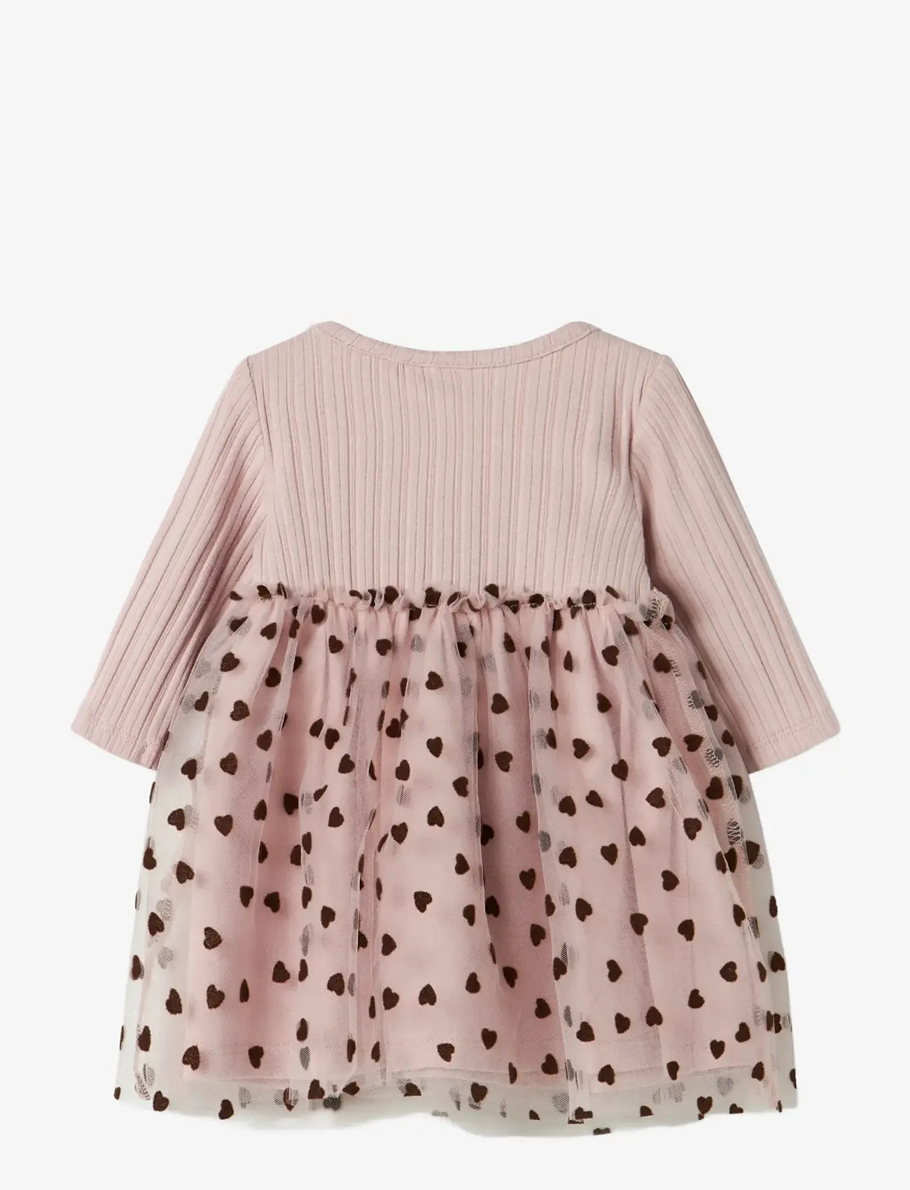 name it - NBFNEA LS TULLE DRESS - langärmelige babykleider - burnished lilac - 1