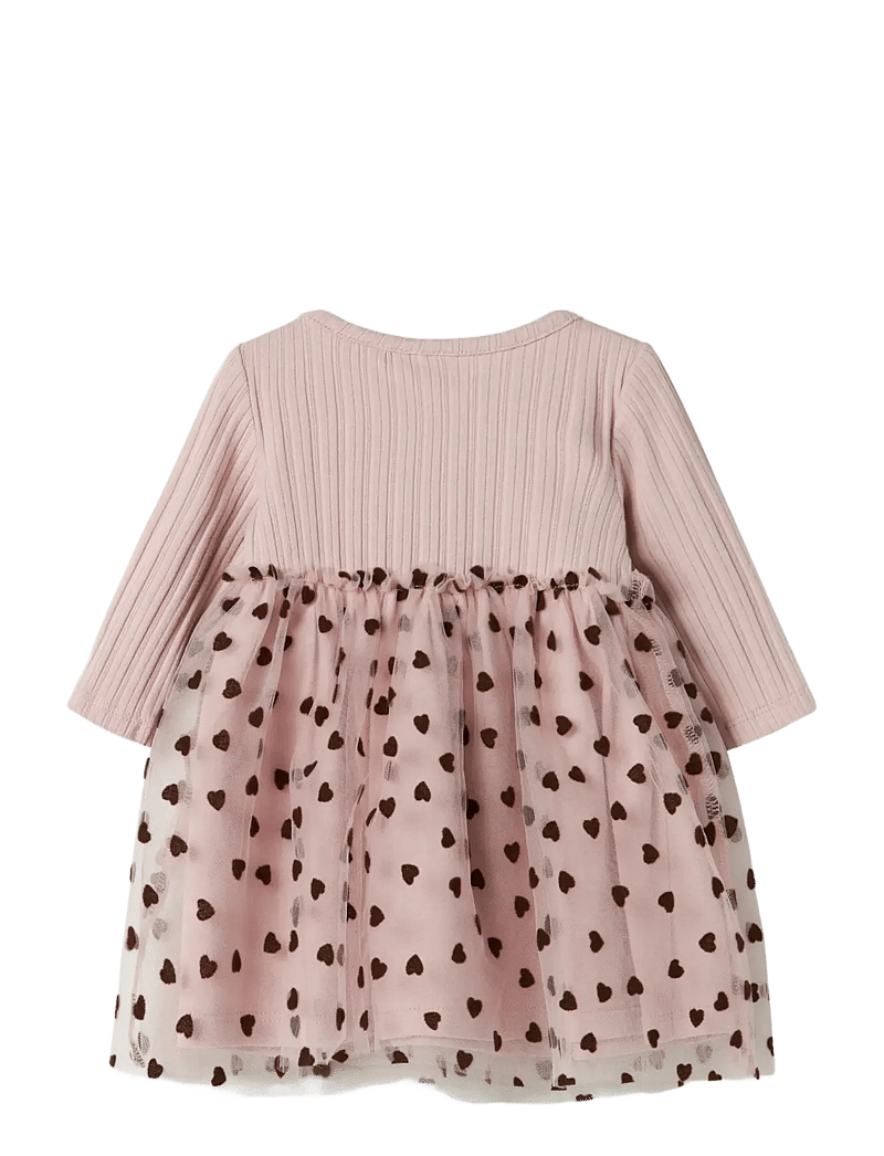 name it - NBFNEA LS TULLE DRESS - langärmelige babykleider - burnished lilac - 1