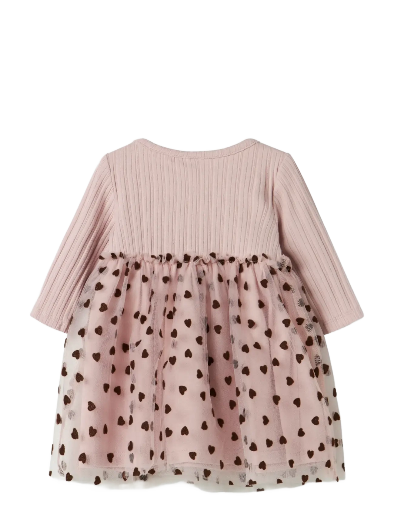 name it - NBFNEA LS TULLE DRESS - klänningar - burnished lilac - 2