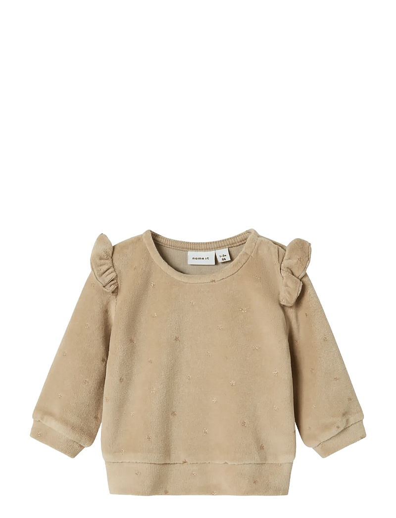 name it - NBFNORAH LS VEL TOP - sweatshirts - island fossil - 0