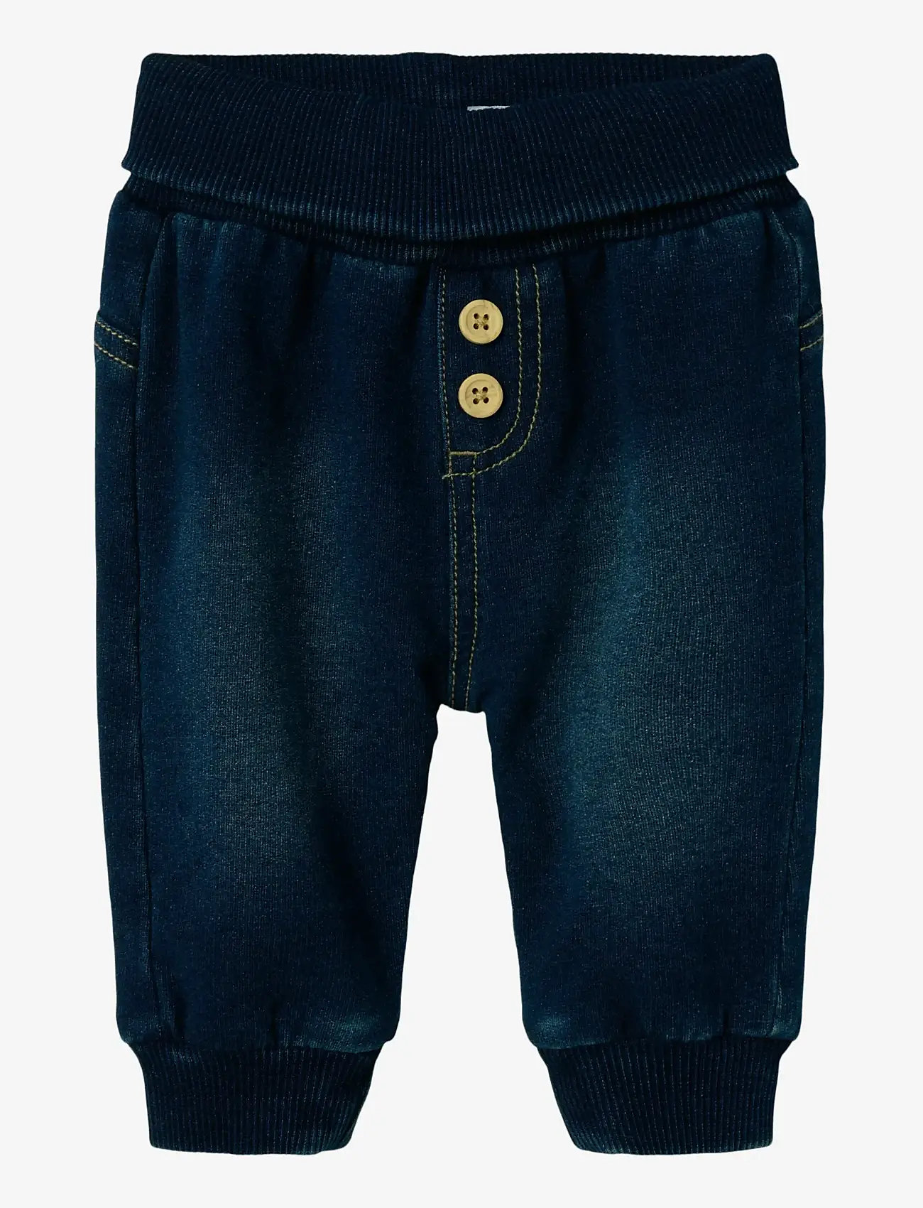 name it - NBMBEN BAGGY R JEANS 6800-TR O - rúmar gallabuxur - dark blue denim - 0