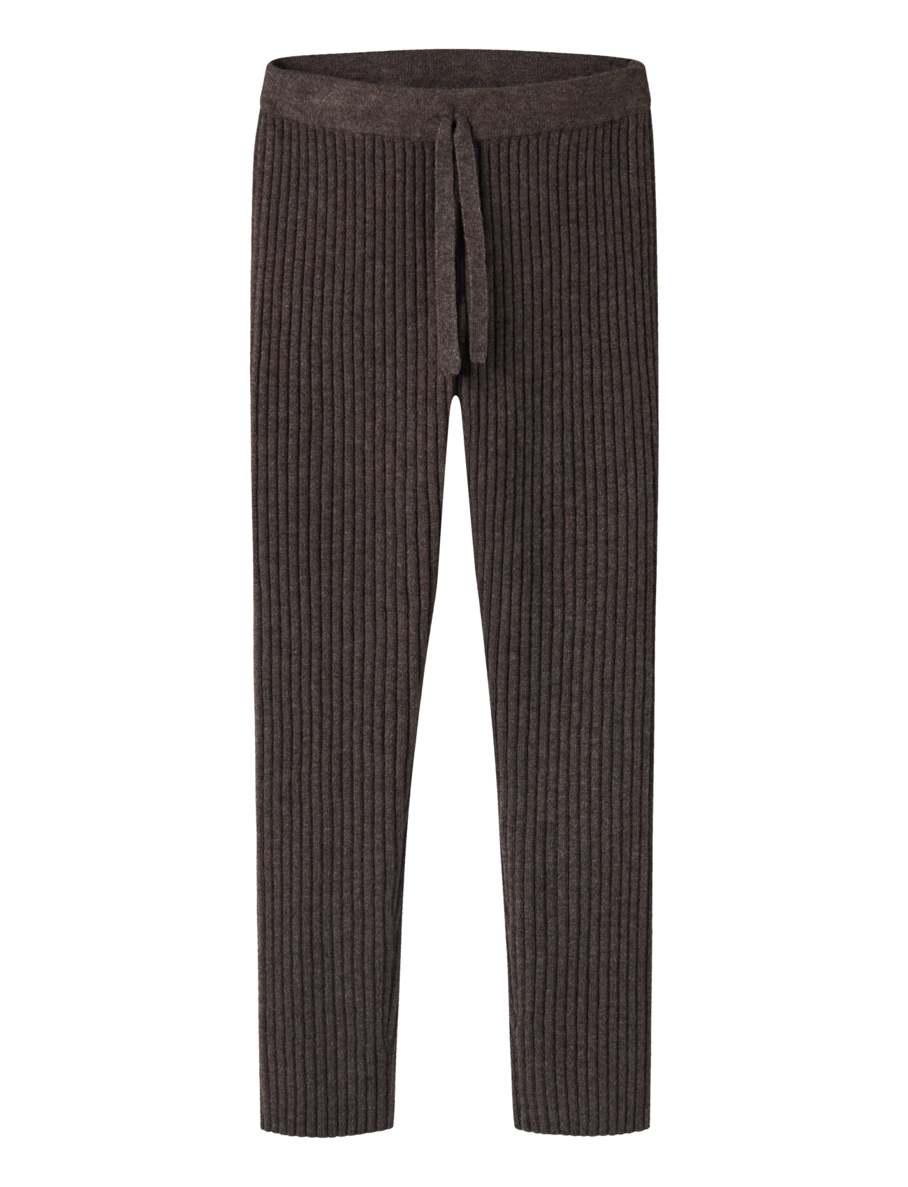 name it NMFNALIA KNIT LEGGING - Leggings - CHOCOLATE PLUM / brown