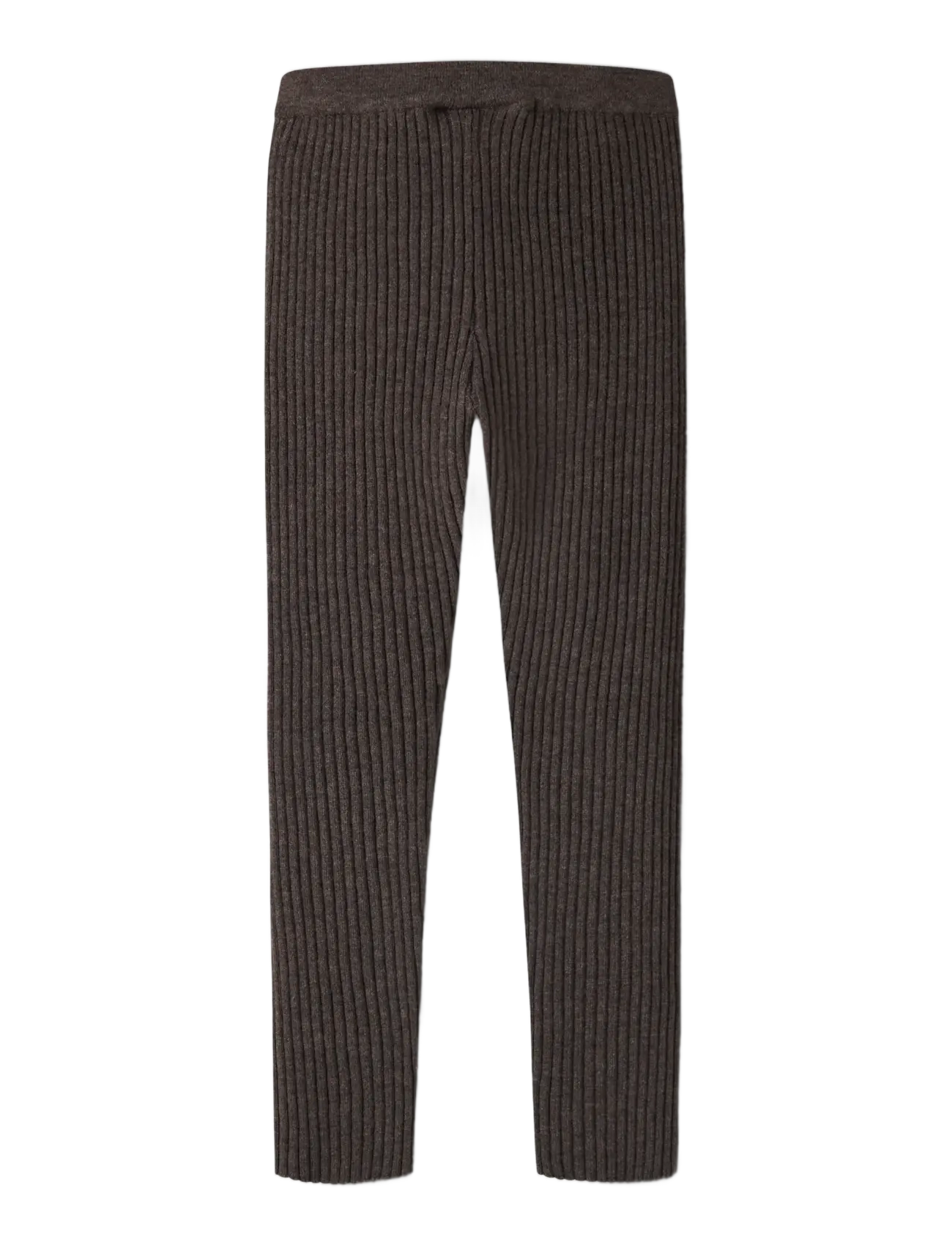 name it - NMFNALIA KNIT LEGGING - leggings - chocolate plum - 1