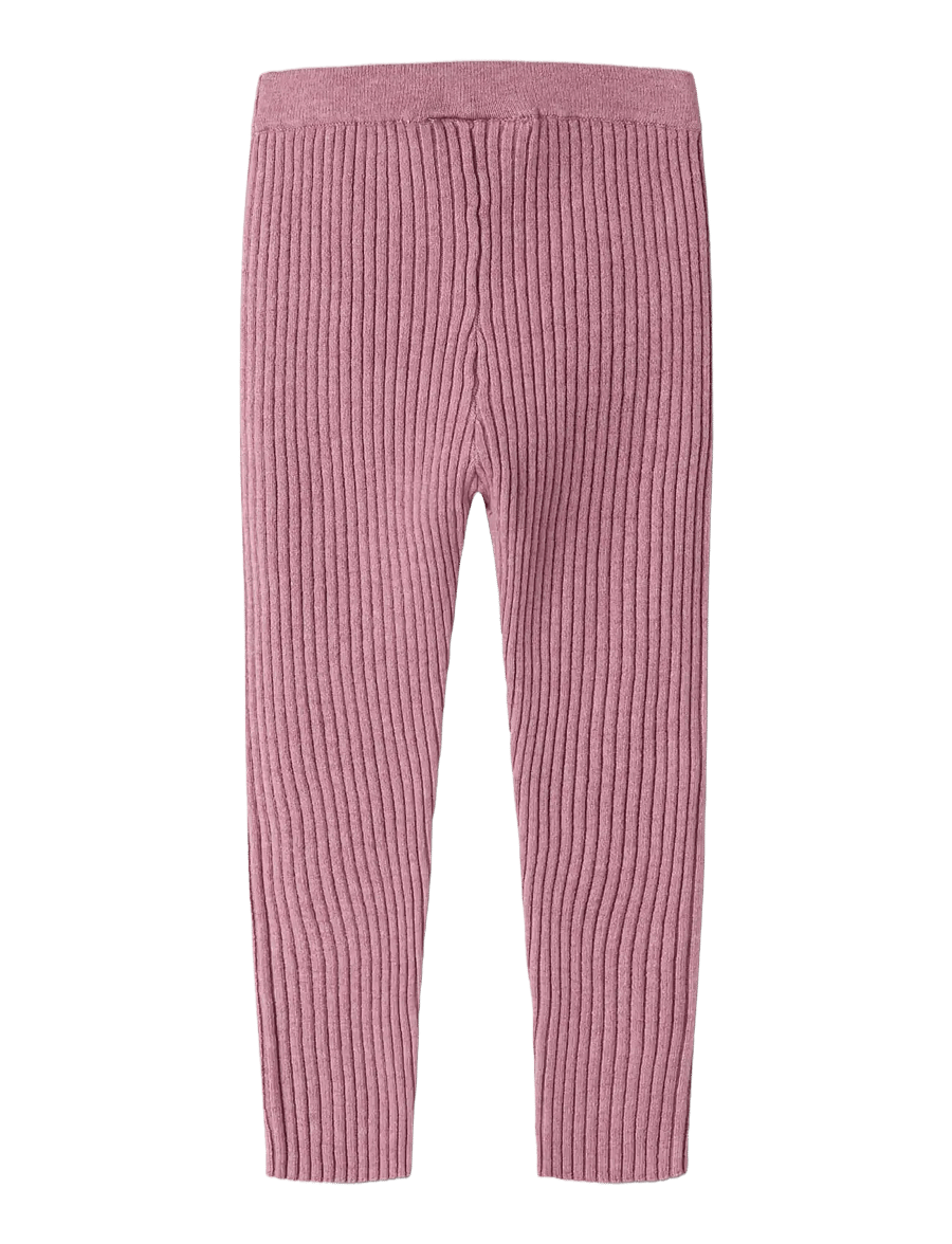 name it - NMFNALIA KNIT LEGGING - leggings - lilas - 1
