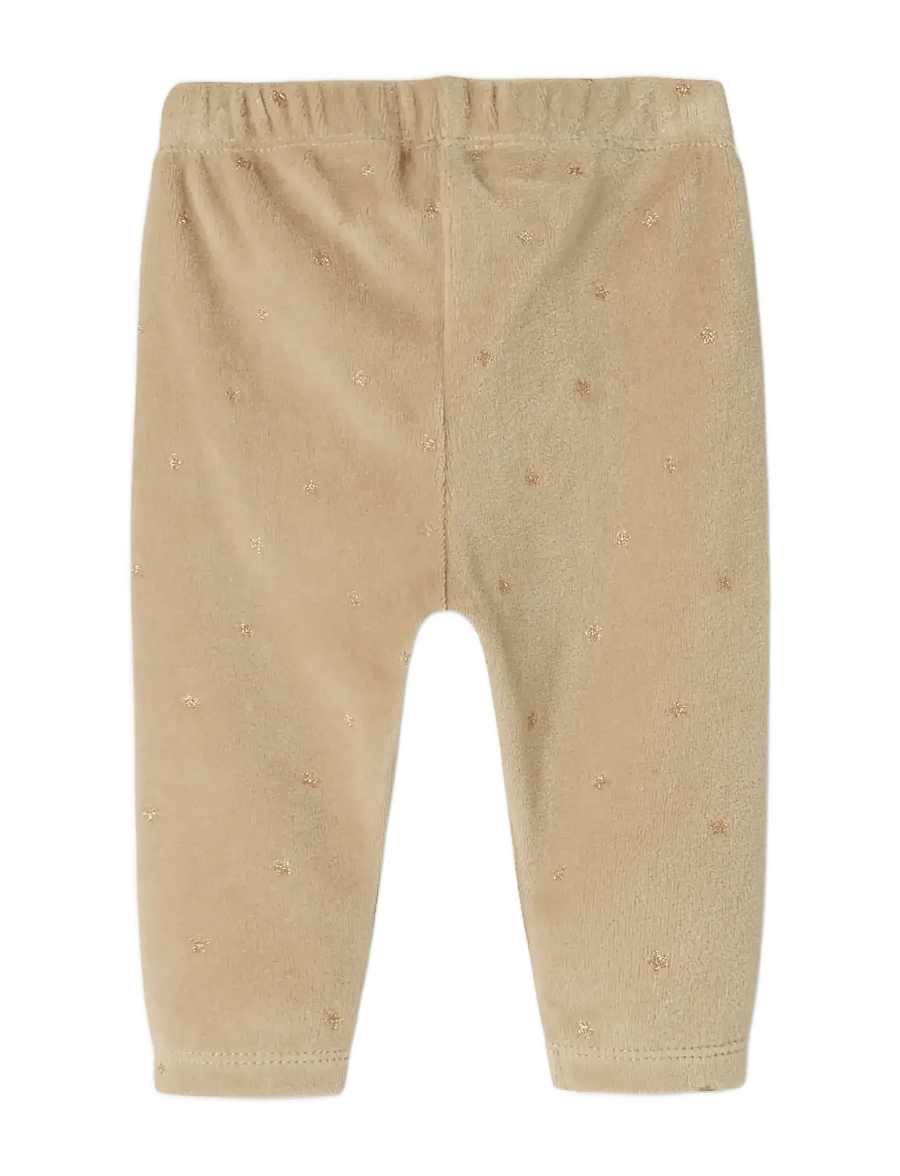 name it - NBFNORAH VEL LEGGING - timpės - island fossil - 1