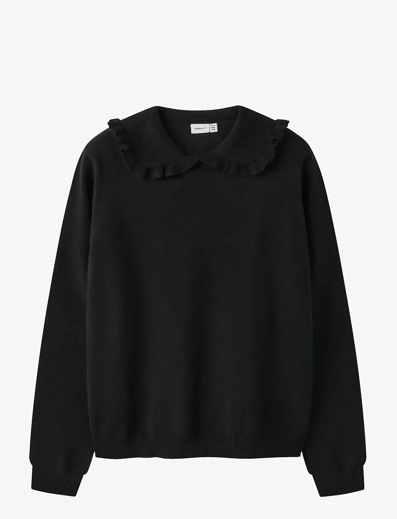 name it - NKFNELIA LS KNIT - džemprid - black - 0