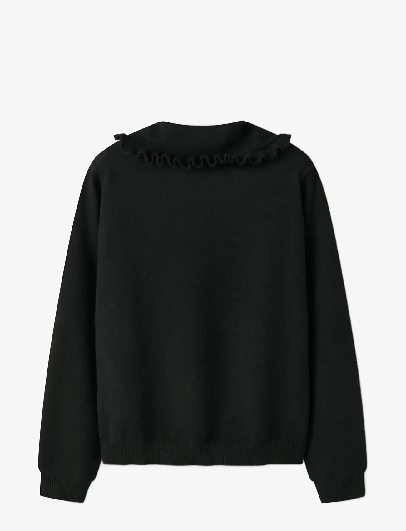 name it - NKFNELIA LS KNIT - džemprid - black - 1